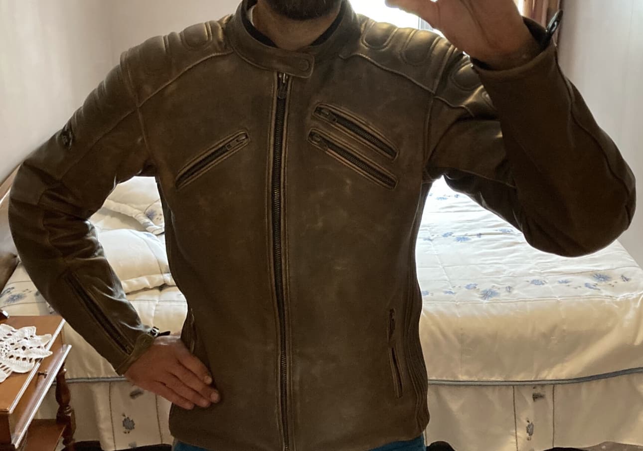 Blouson cuir SEGURA BONGO taille L — photo 3/4