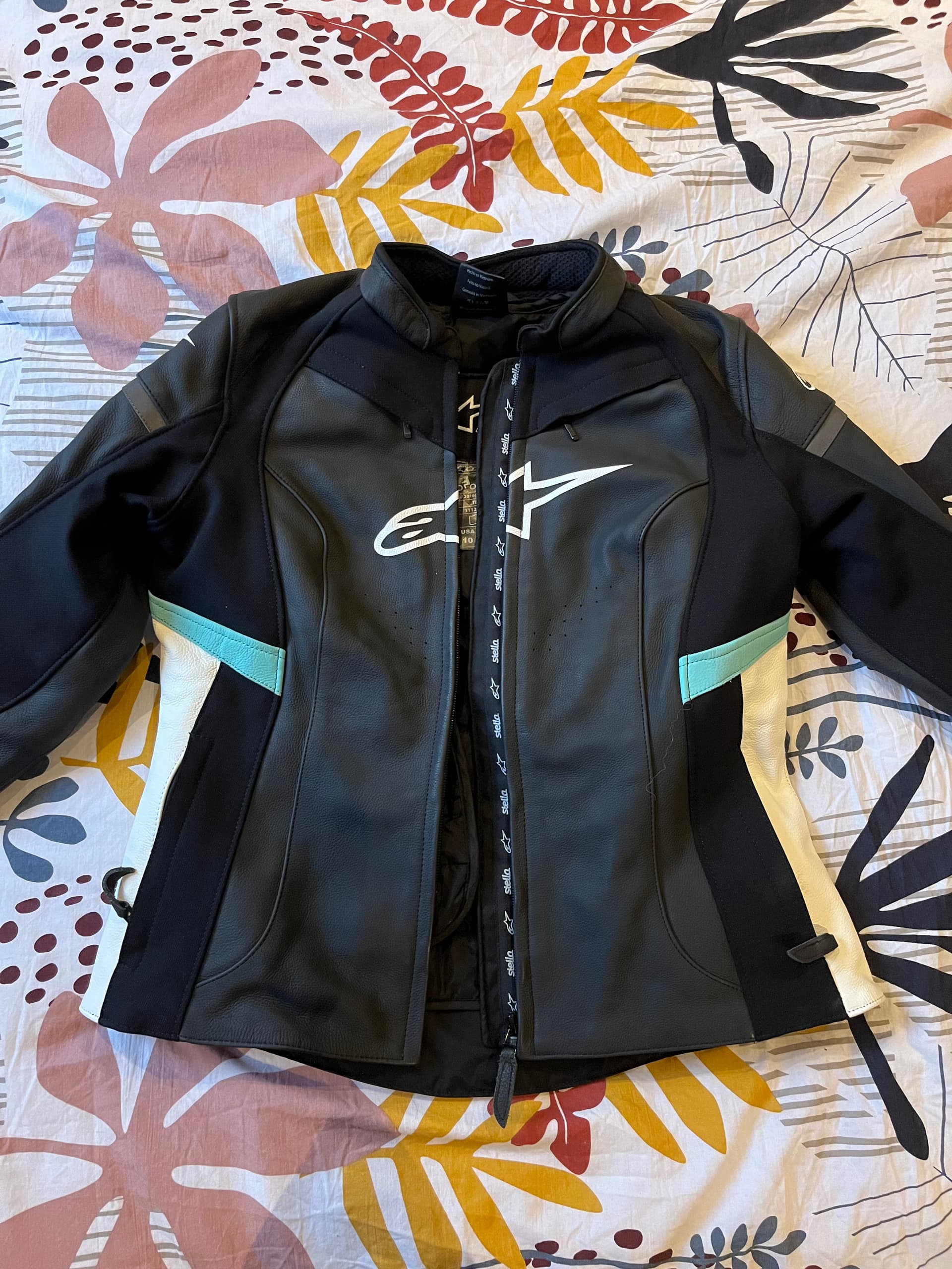 Cuir moto femme Alpine — photo 2/5