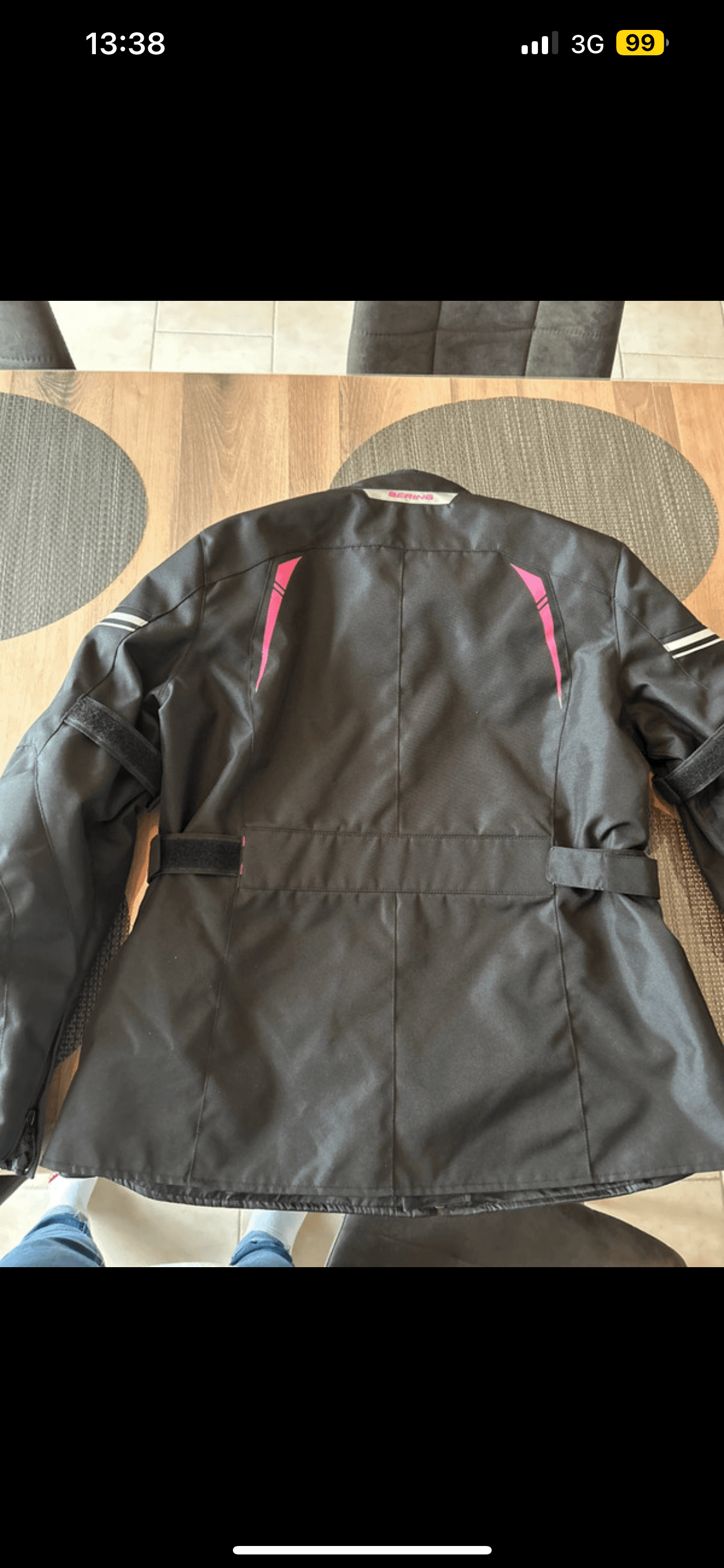 Blouson moto femme — photo 2/3