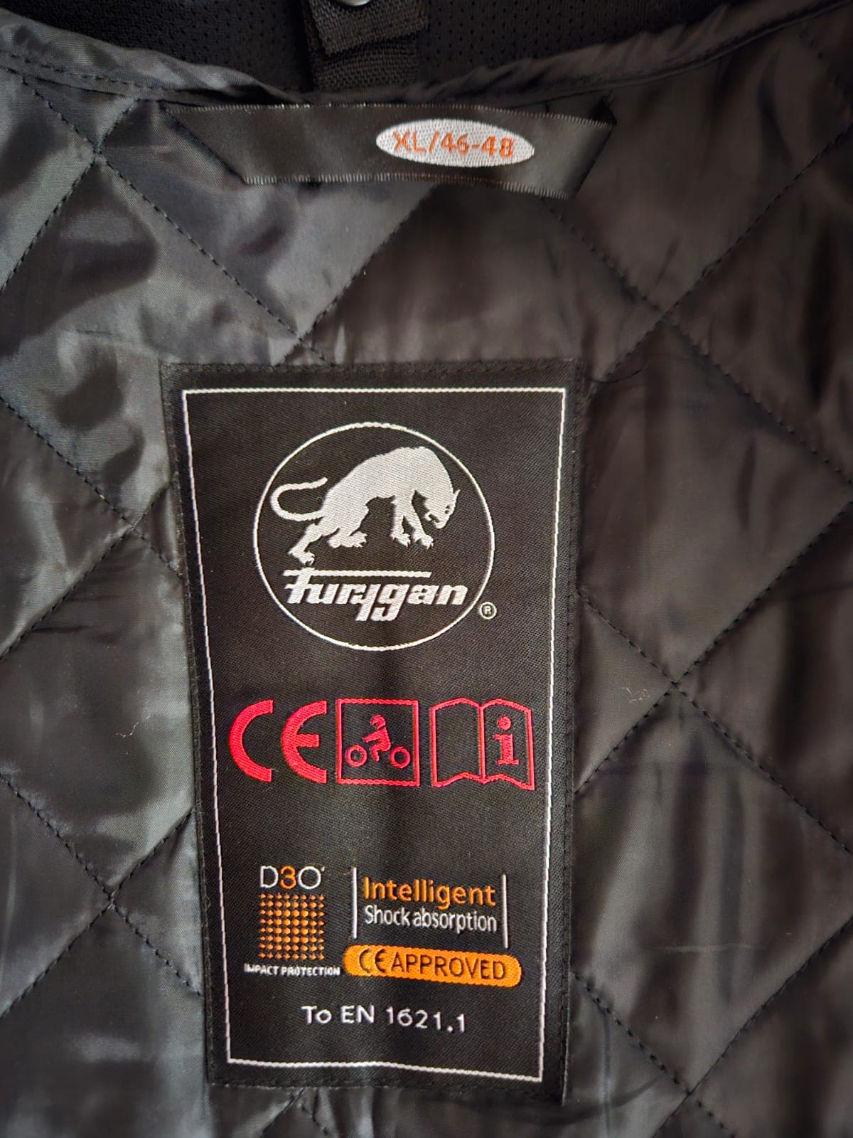 Manteau cuir furygan