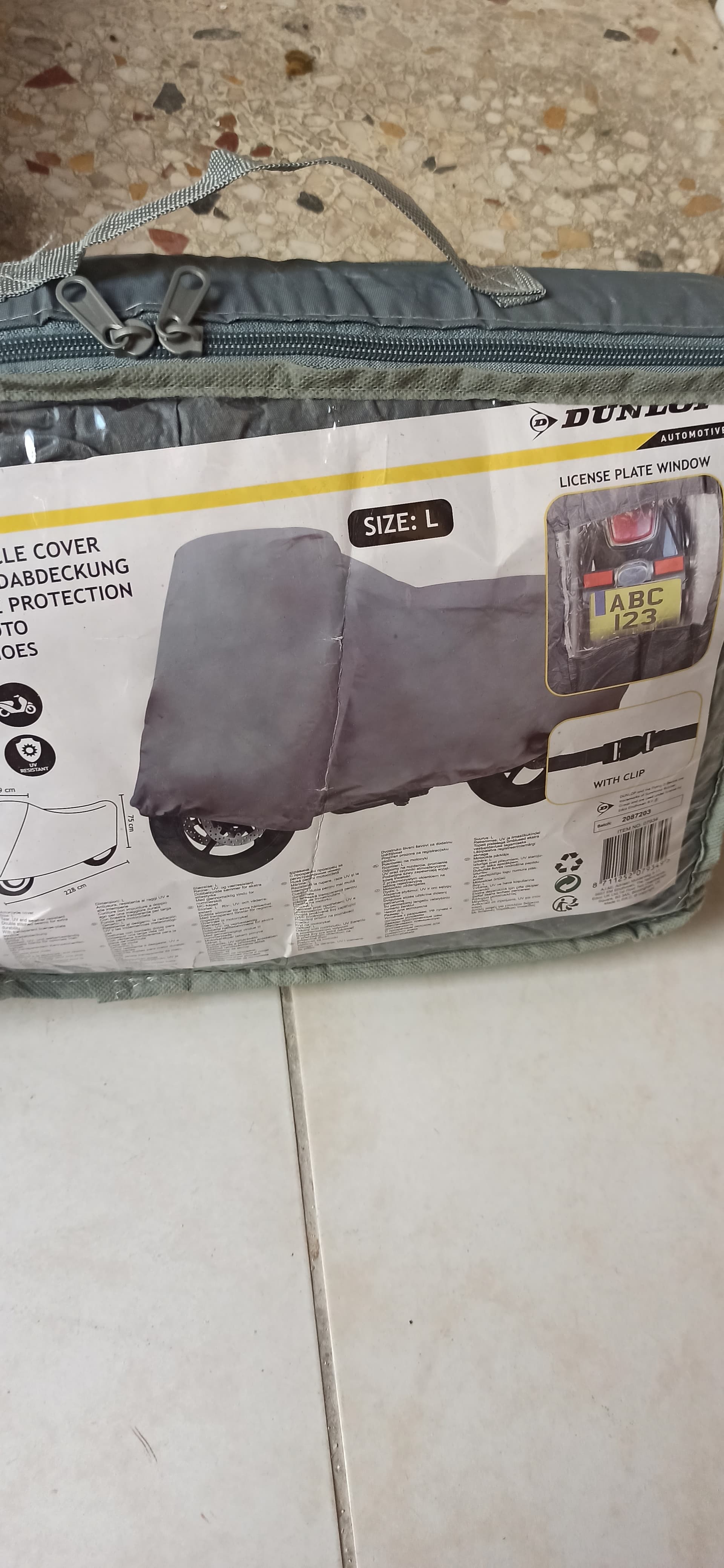 Bâche moto