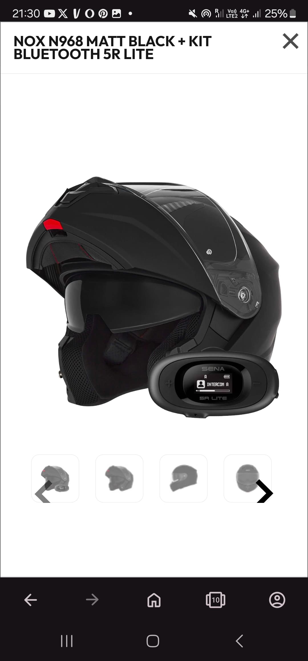 Casque Nox Modulable