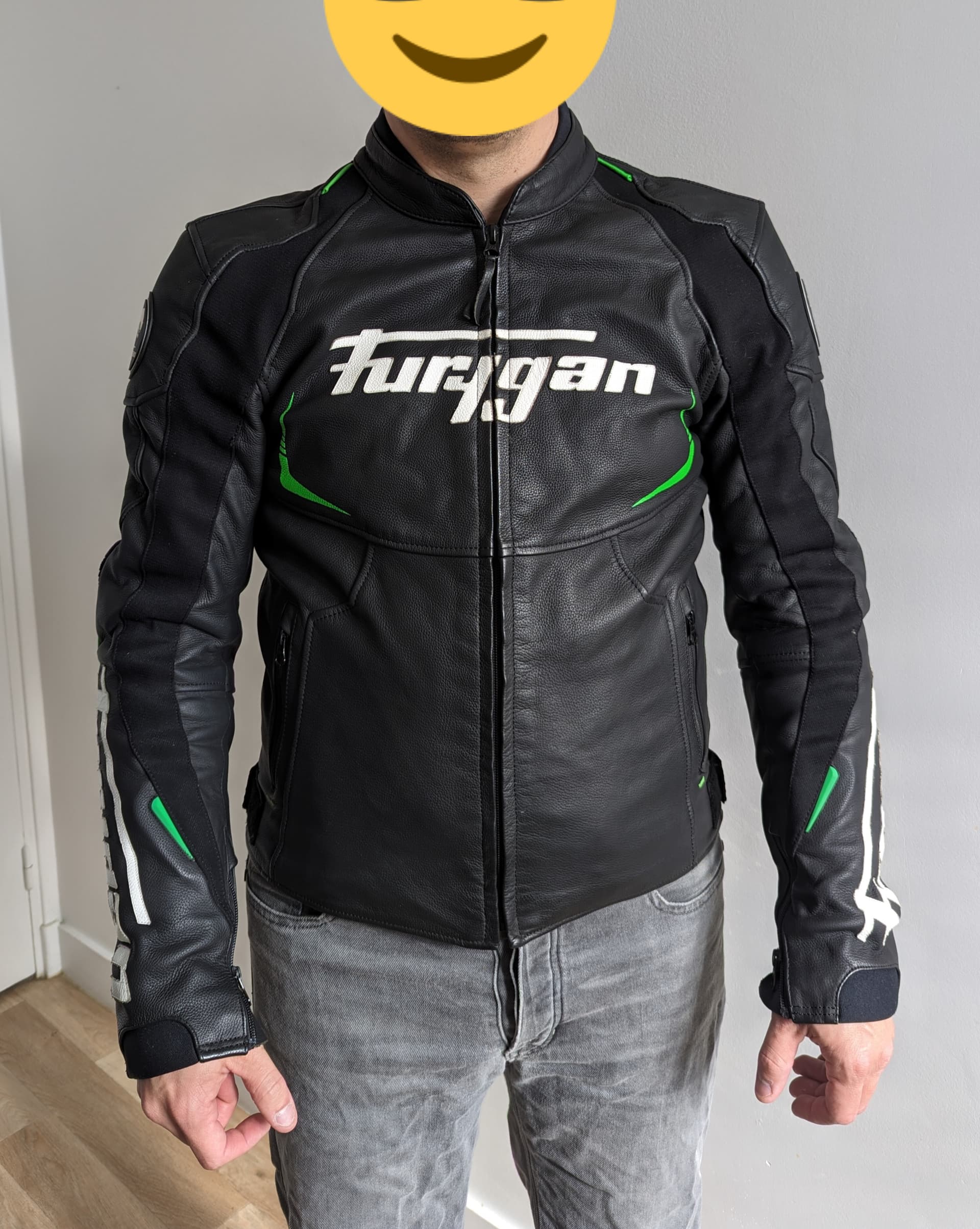 Blouson moto Furygan spectrum + dorsal taille M