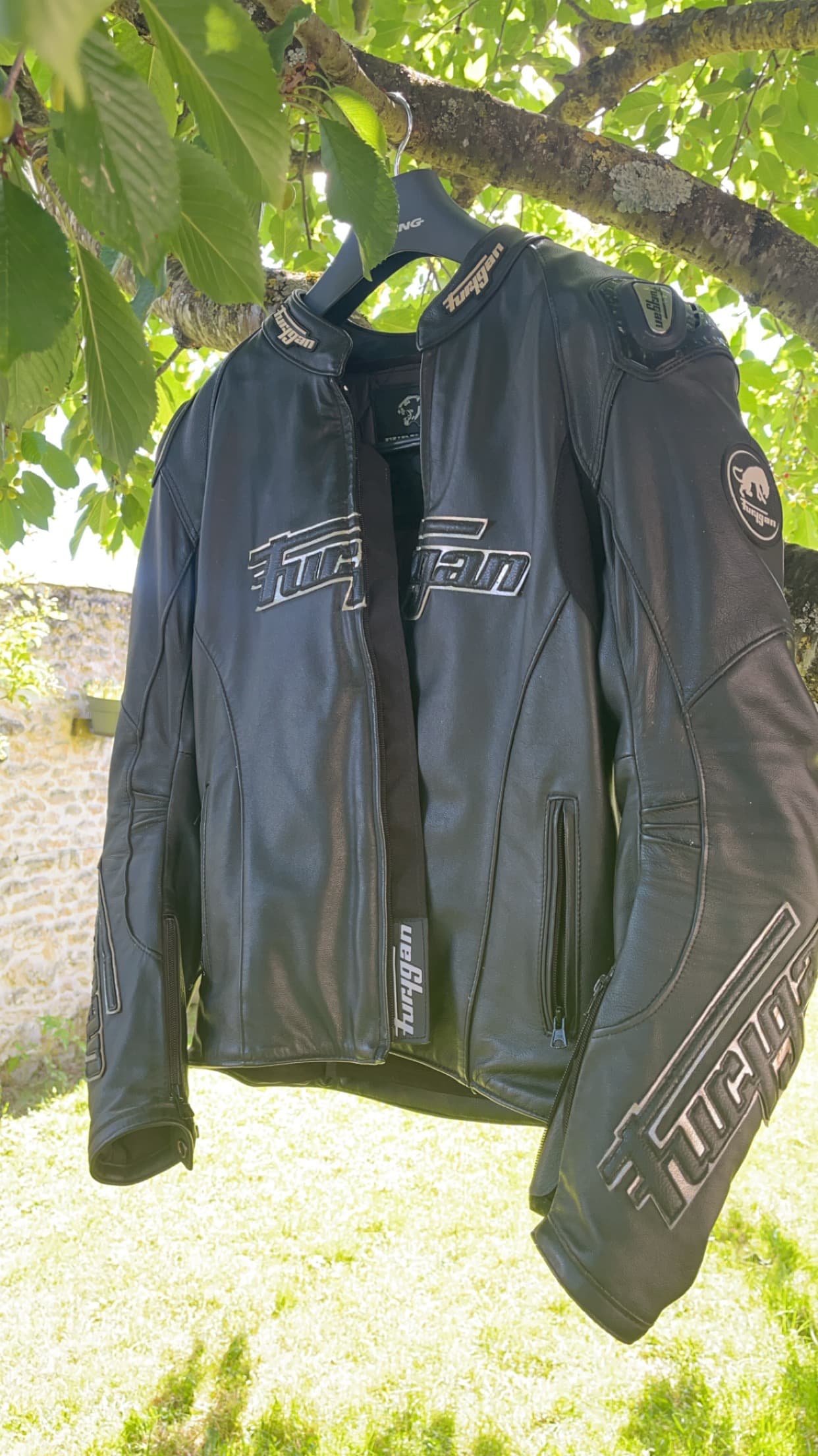 Blouson moto cuir