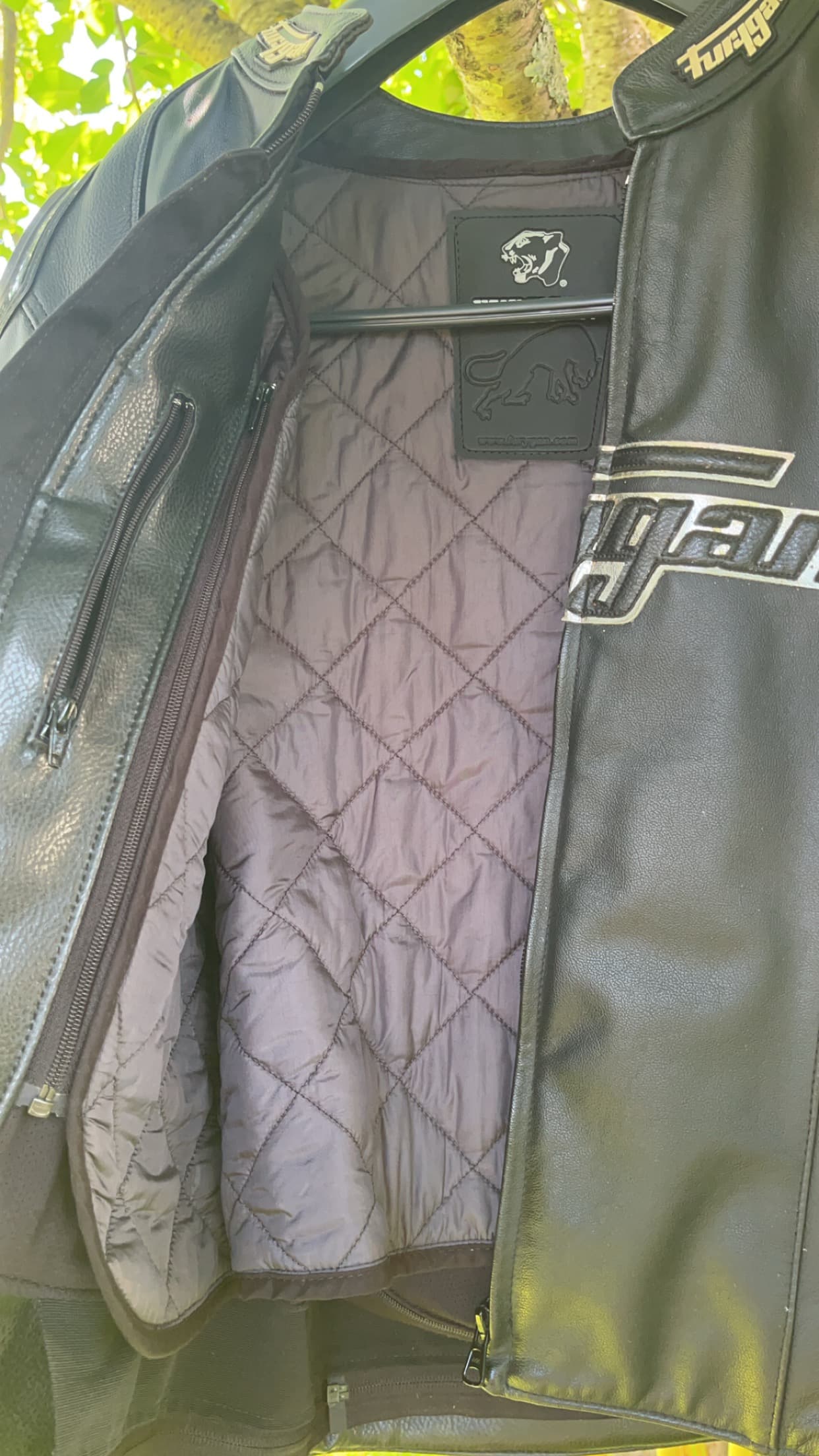 Blouson moto cuir — photo 4/5
