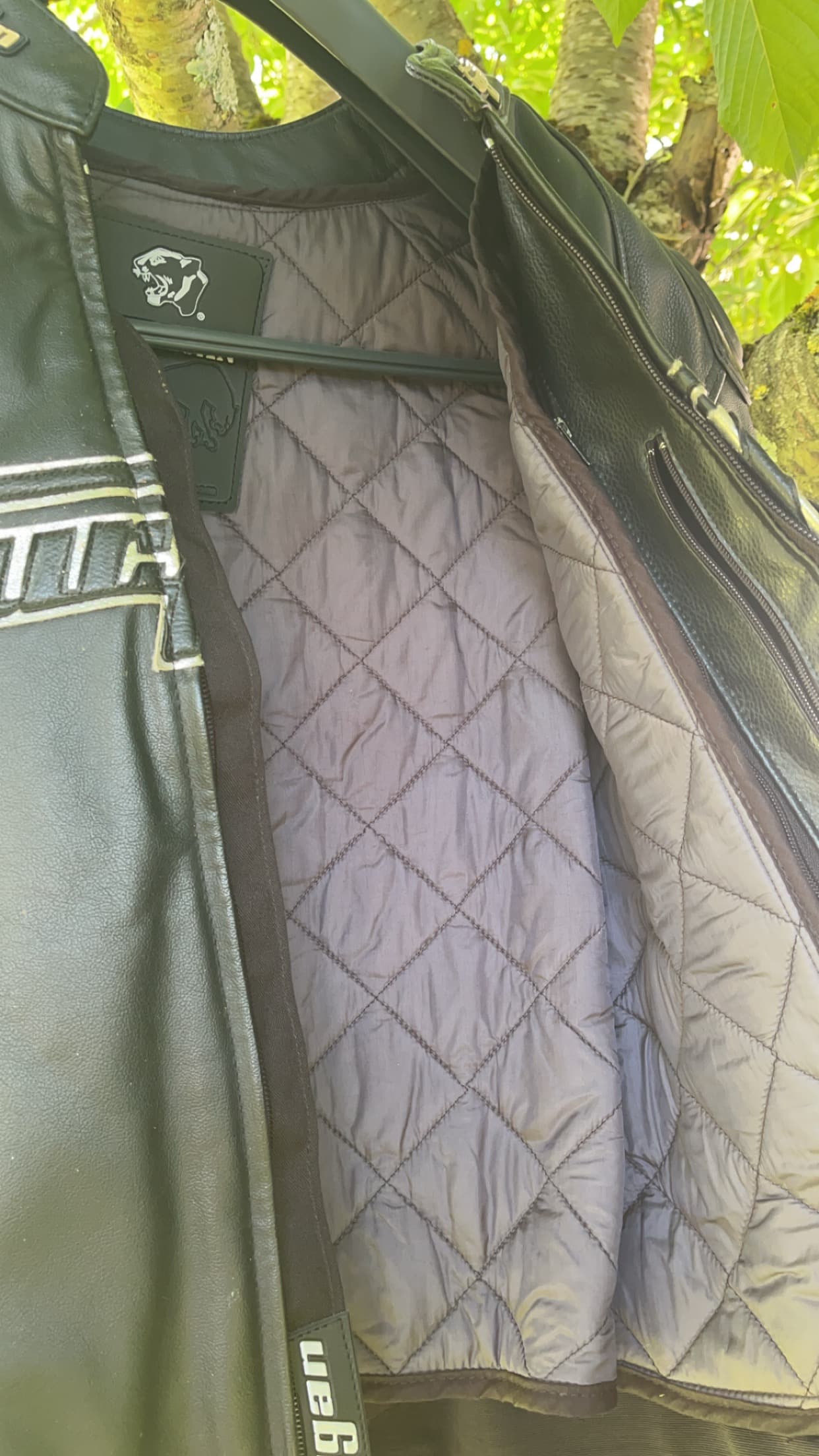 Blouson moto cuir — photo 5/5