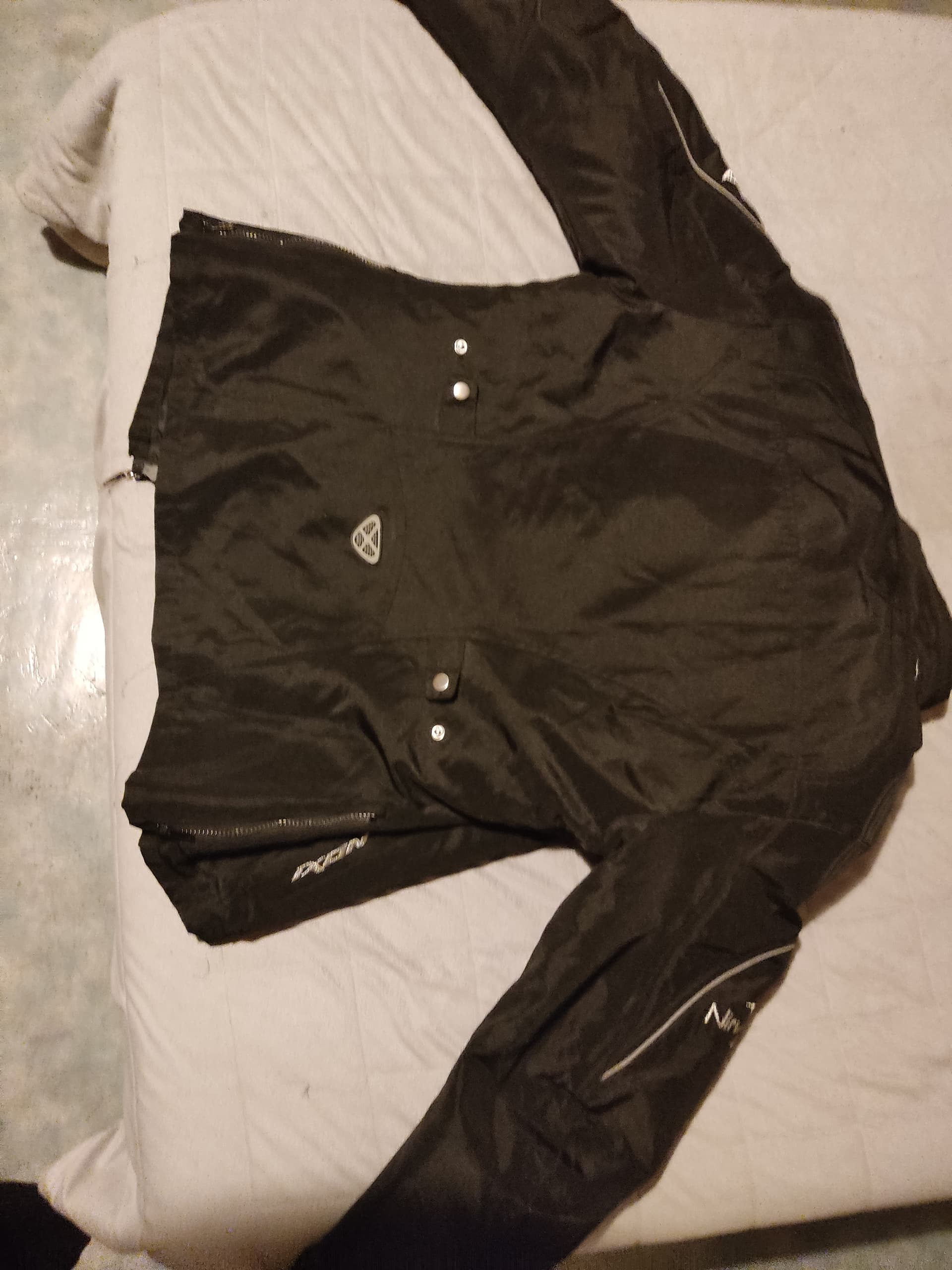Veste coup vent de motarde
