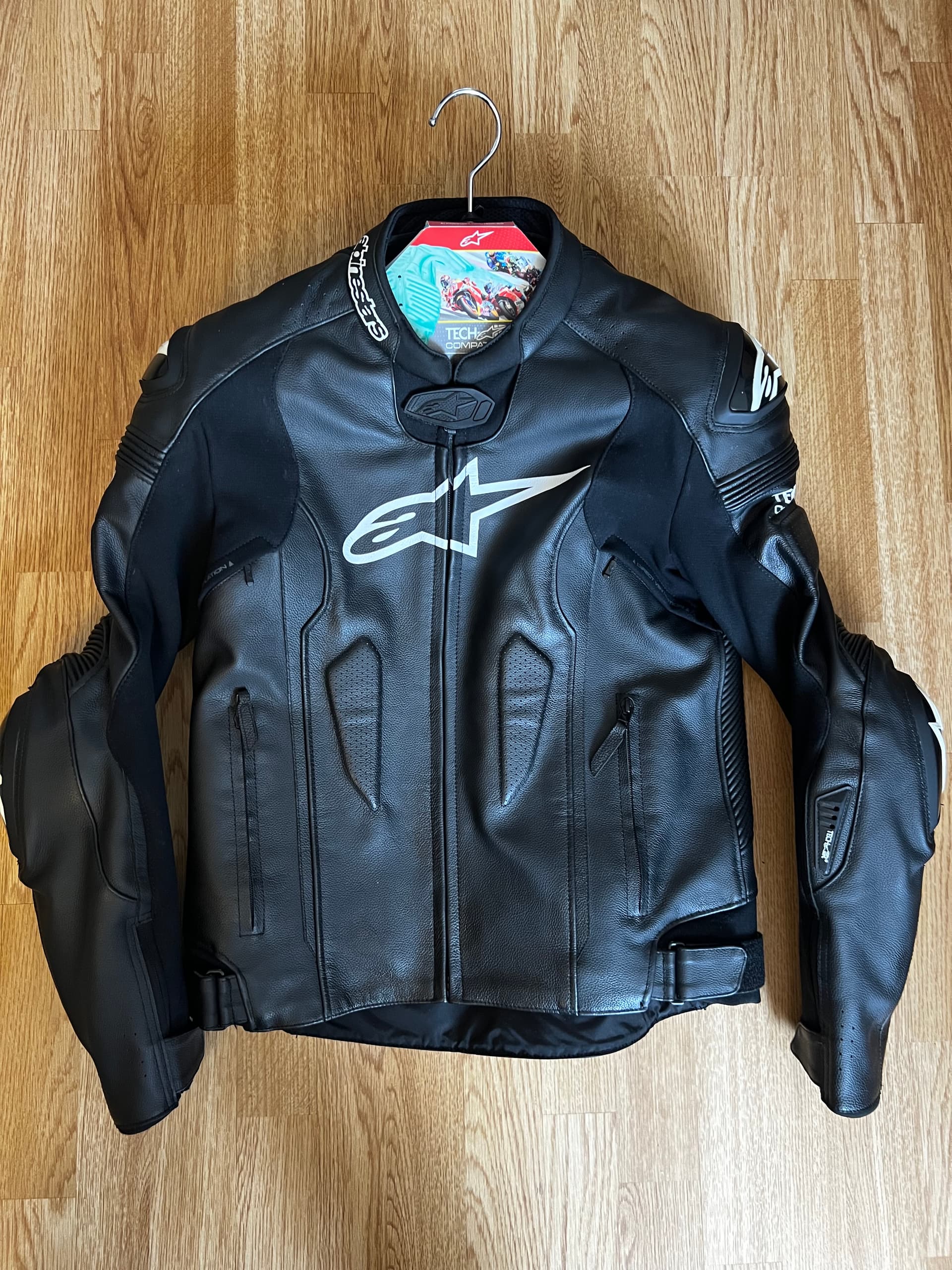 Veste cuir Alpinestars Missile TechAir t.50