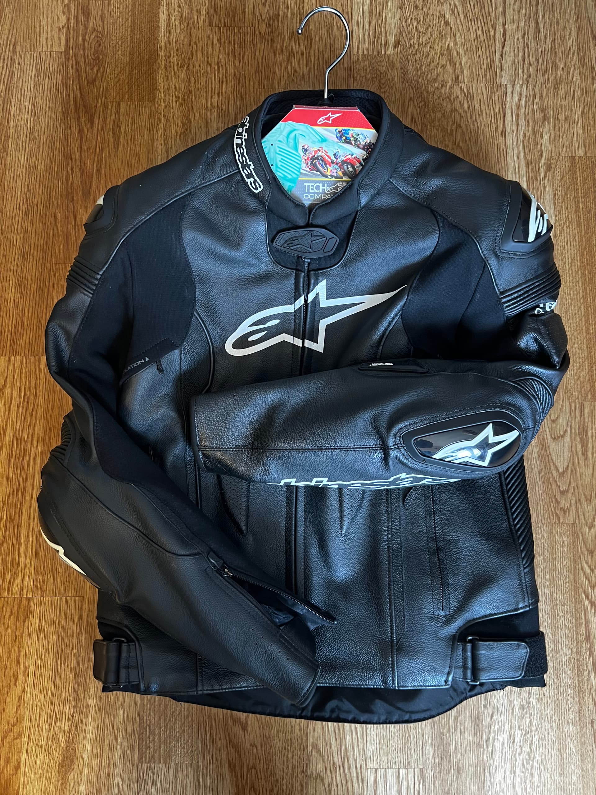 Veste cuir Alpinestars Missile TechAir t.50 — photo 4/5
