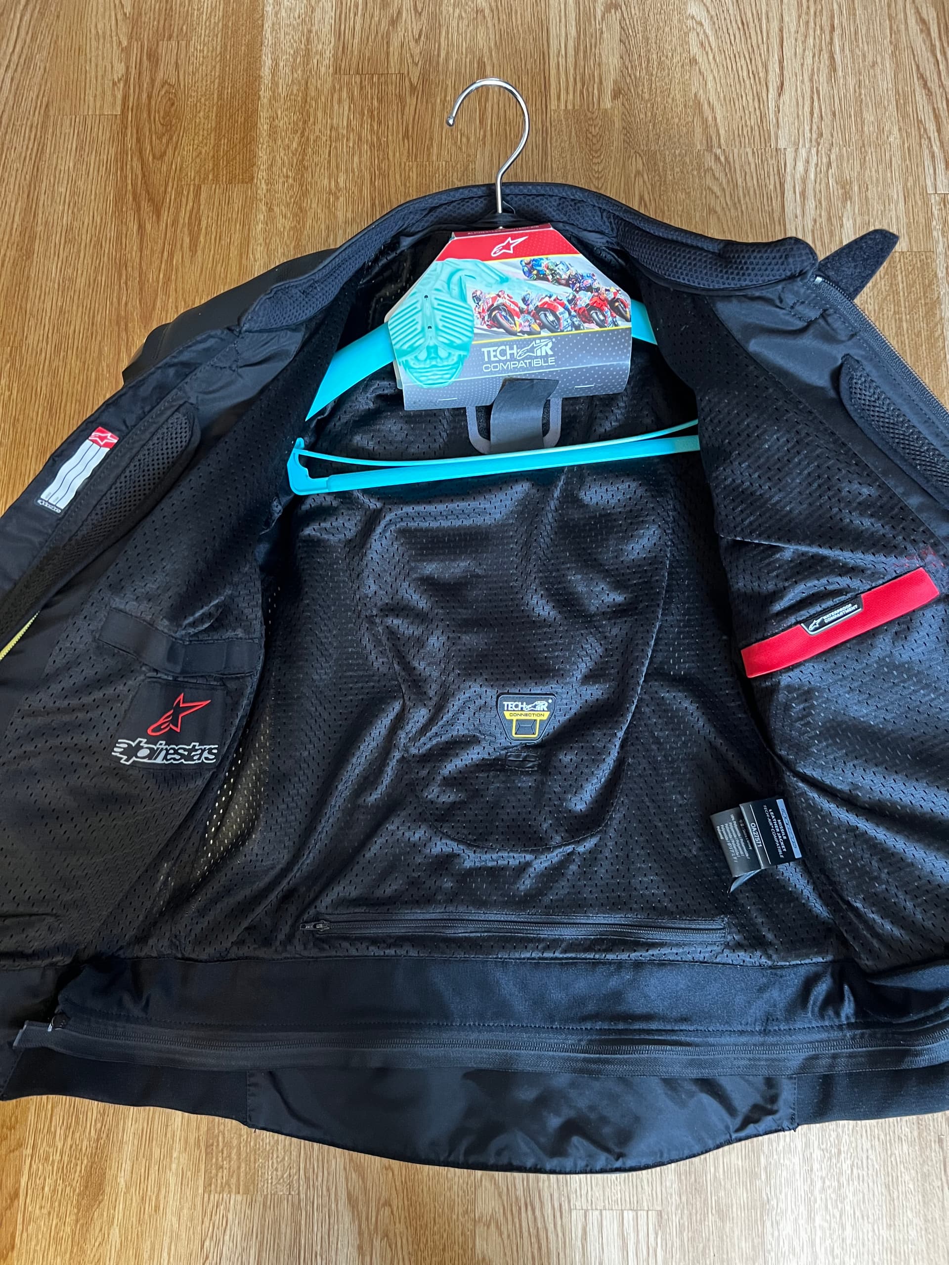 Veste cuir Alpinestars Missile TechAir t.50 — photo 5/5