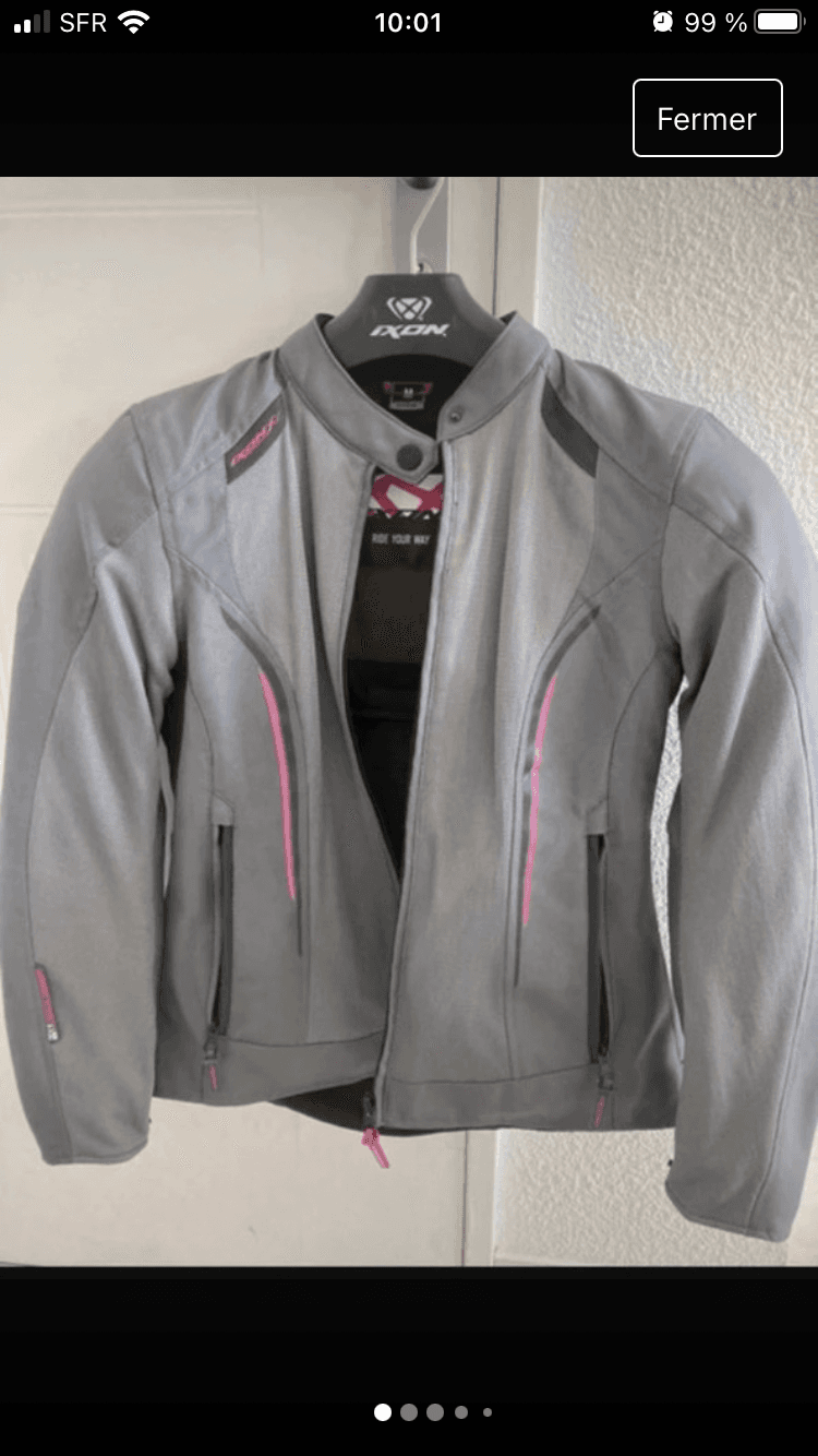 Blouson moto femme