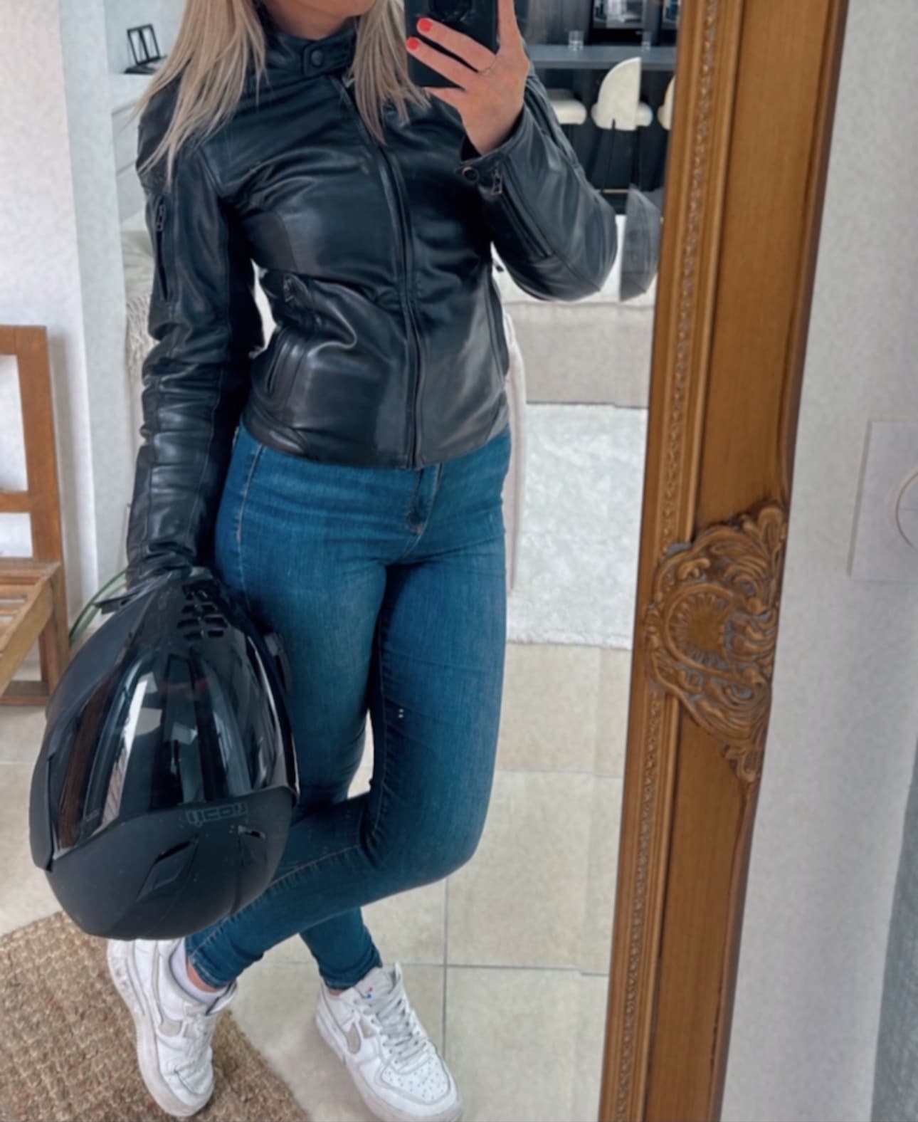 Blouson de moto femme Dainese Nikita 2 lady black — photo 3/5