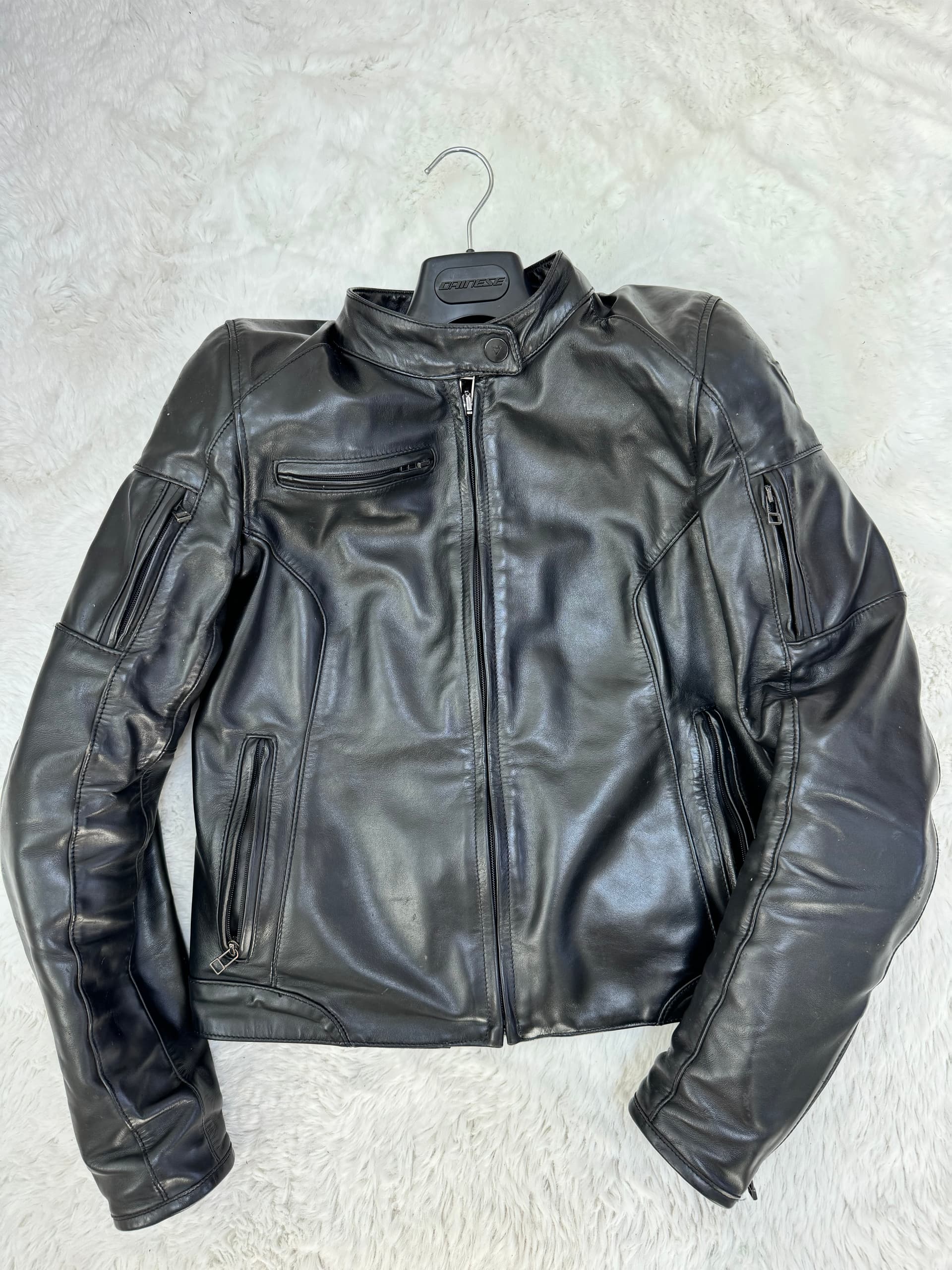 Blouson de moto femme Dainese Nikita 2 lady black — photo 4/5
