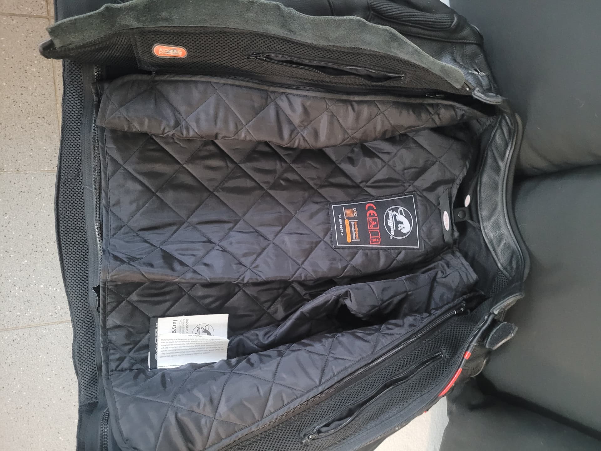 Négociable Cuir Furygan raptor evo 2 homme taille S — photo 3/5