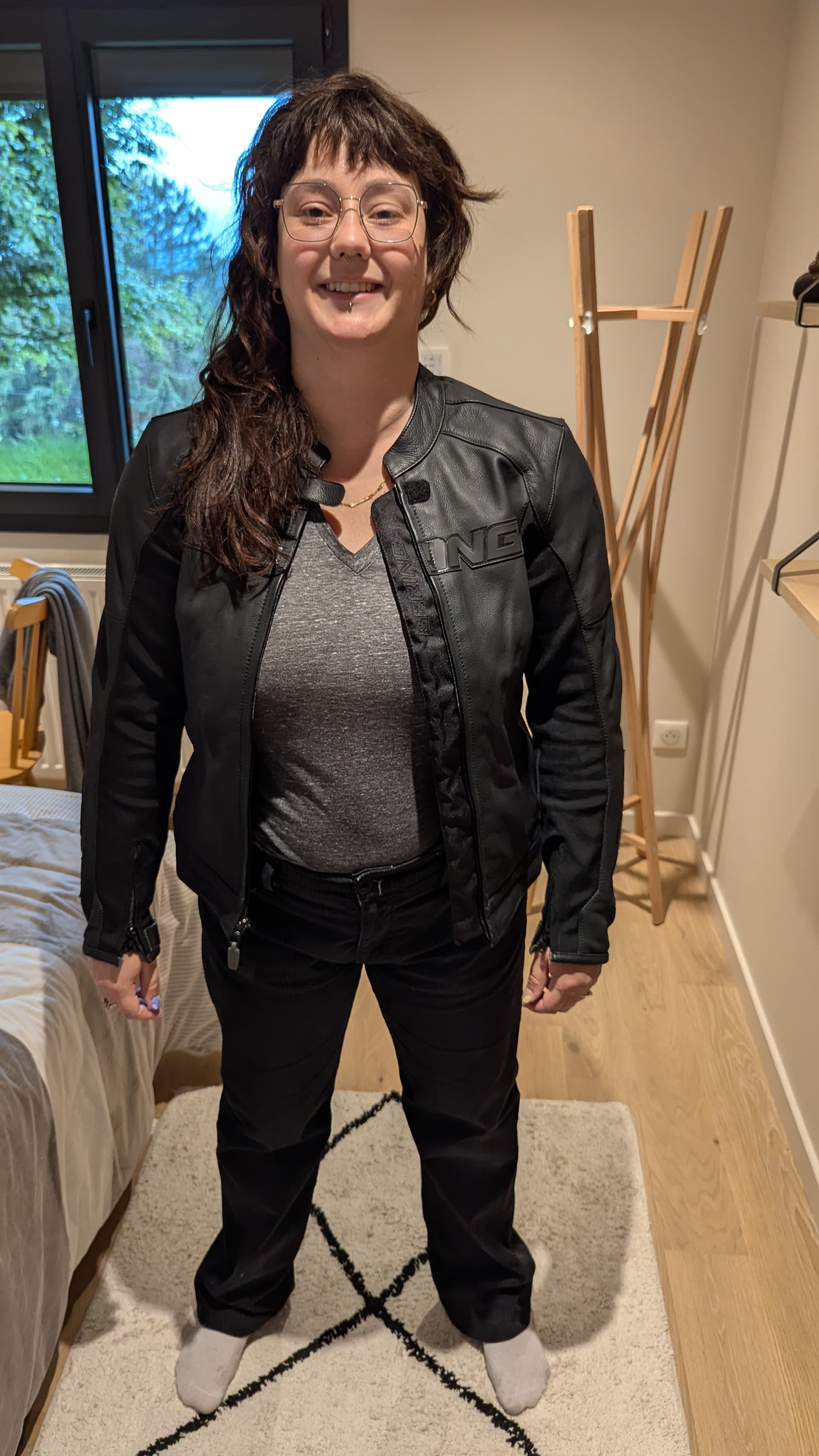 Blouson cuir Béring — photo 2/5
