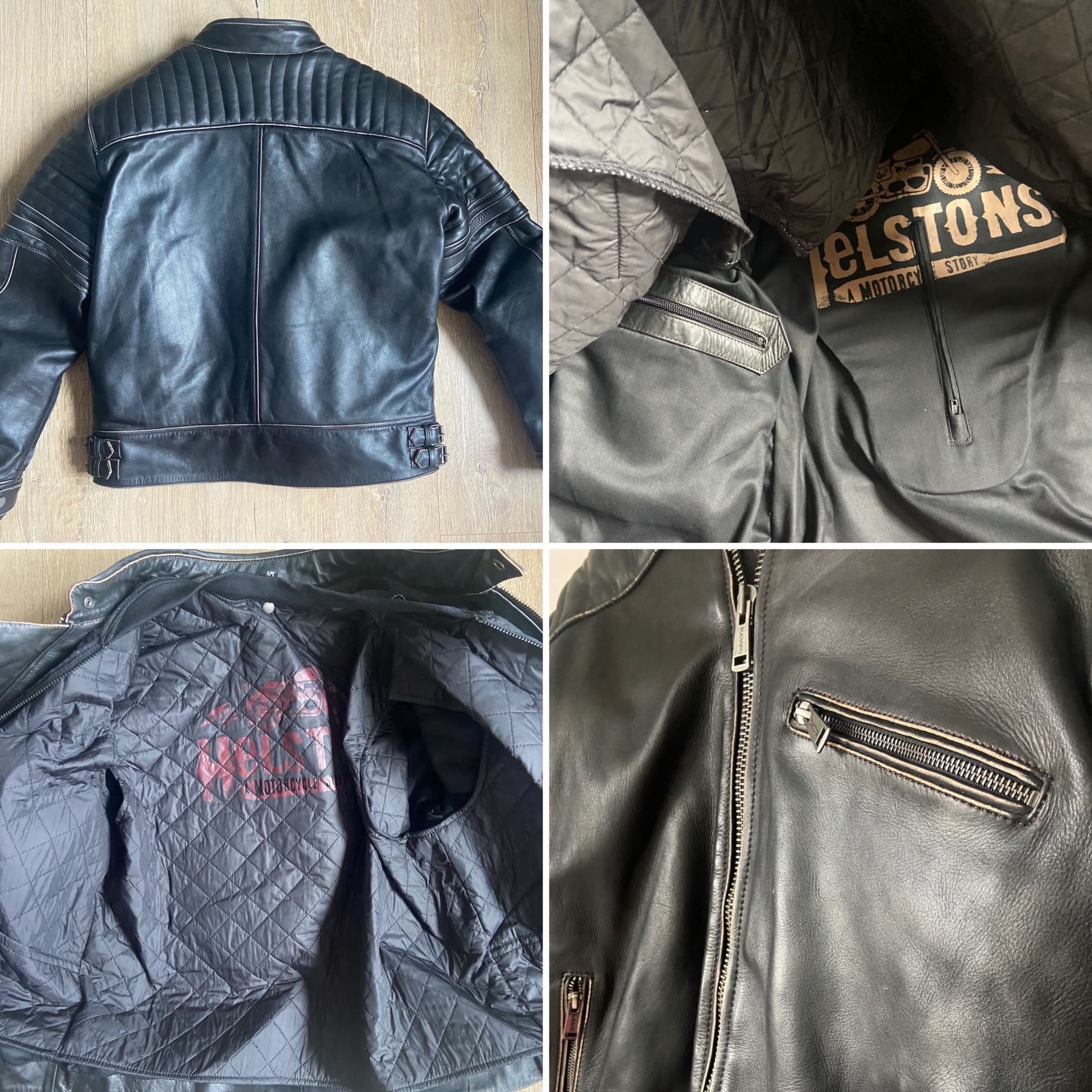 Cuir moto neuf Helstons — photo 4/5
