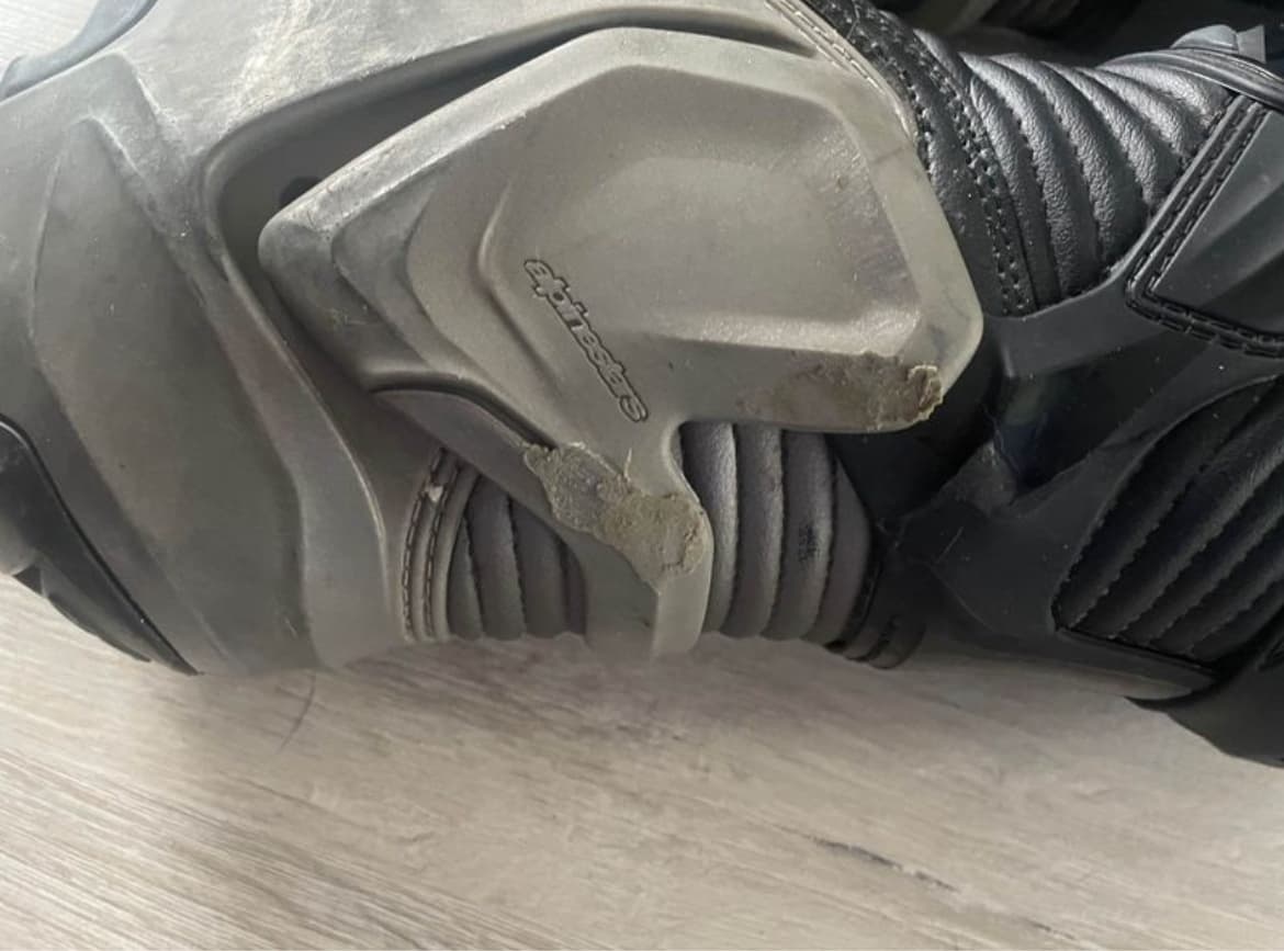 Bottes Alpinestars six pluie v2 taille 42 — photo 3/5
