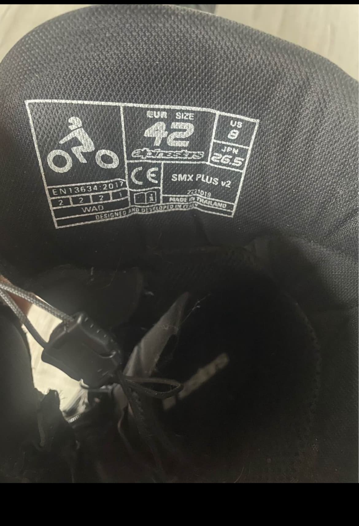 Bottes Alpinestars six pluie v2 taille 42 — photo 4/5