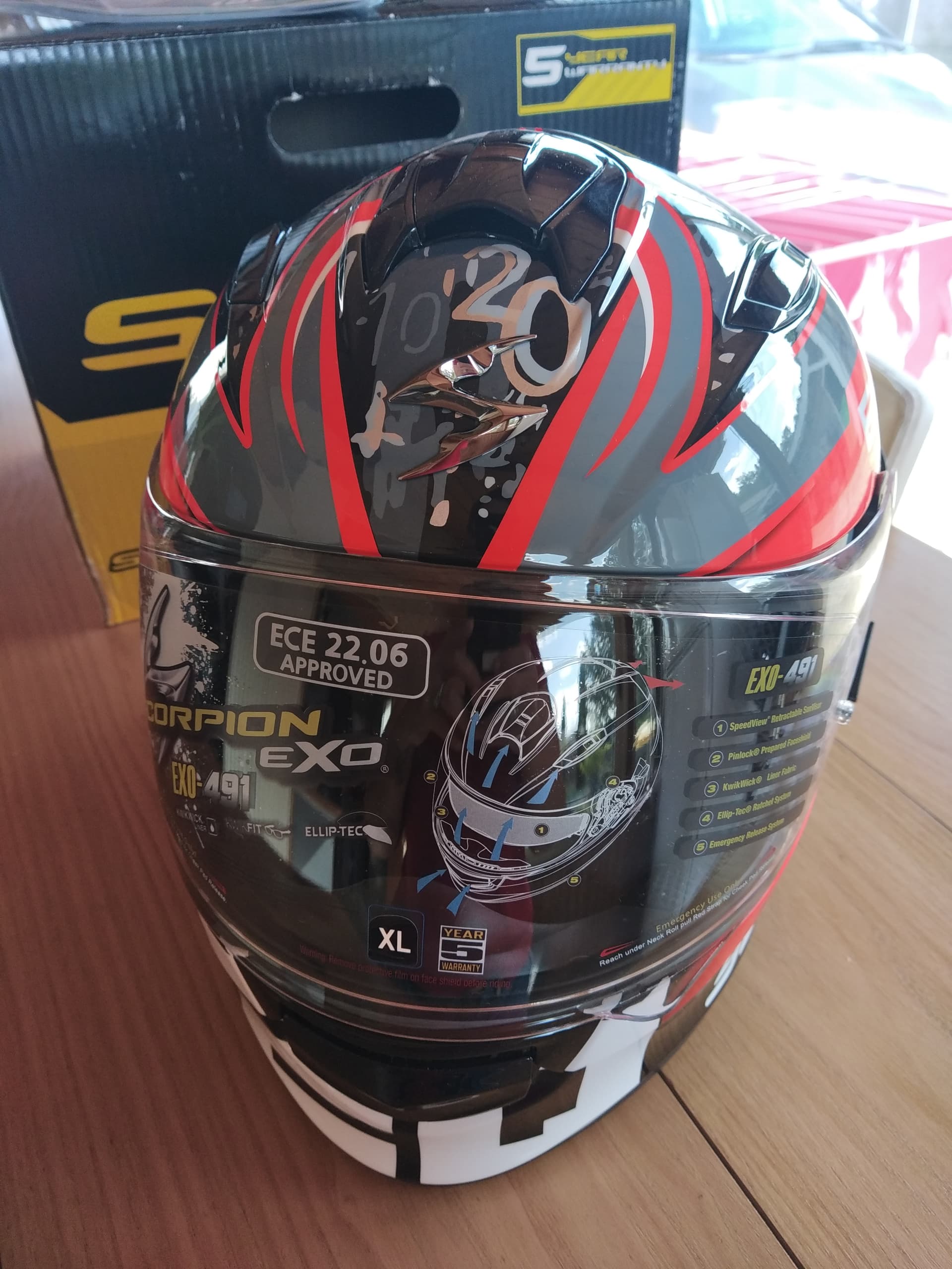 Casque moto Fabio