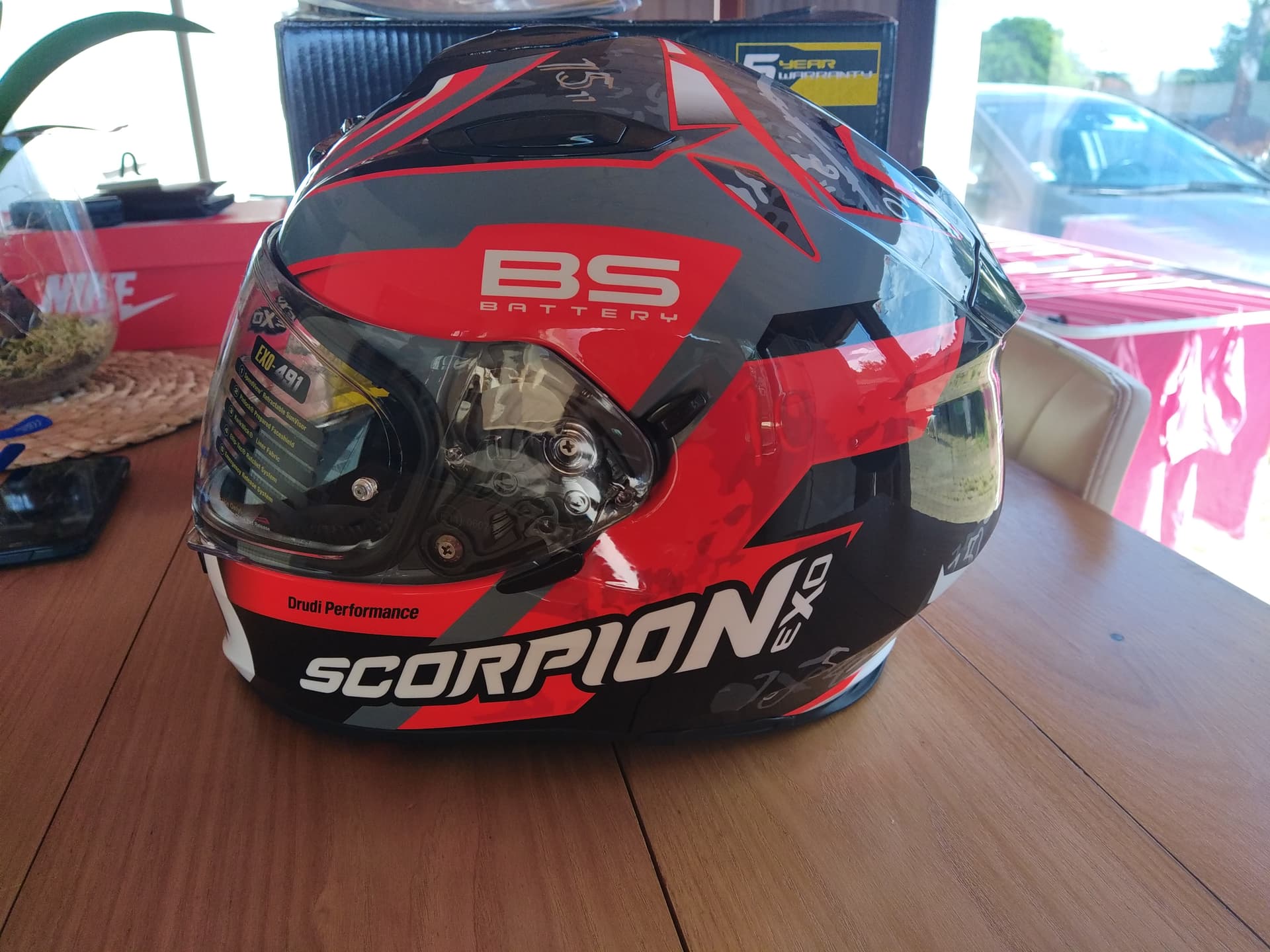 Casque moto Fabio — photo 3/5