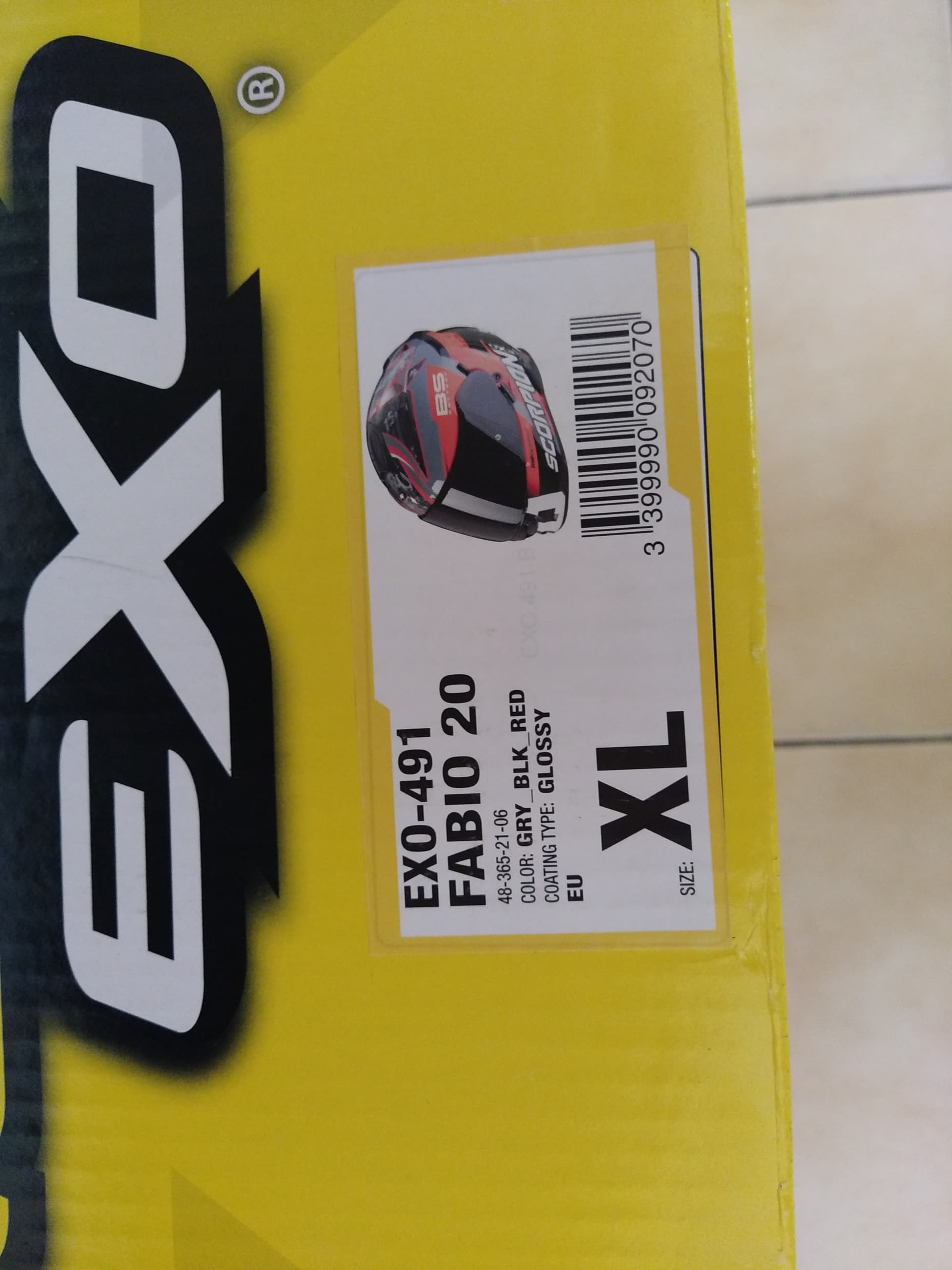 Casque moto Fabio — photo 4/5