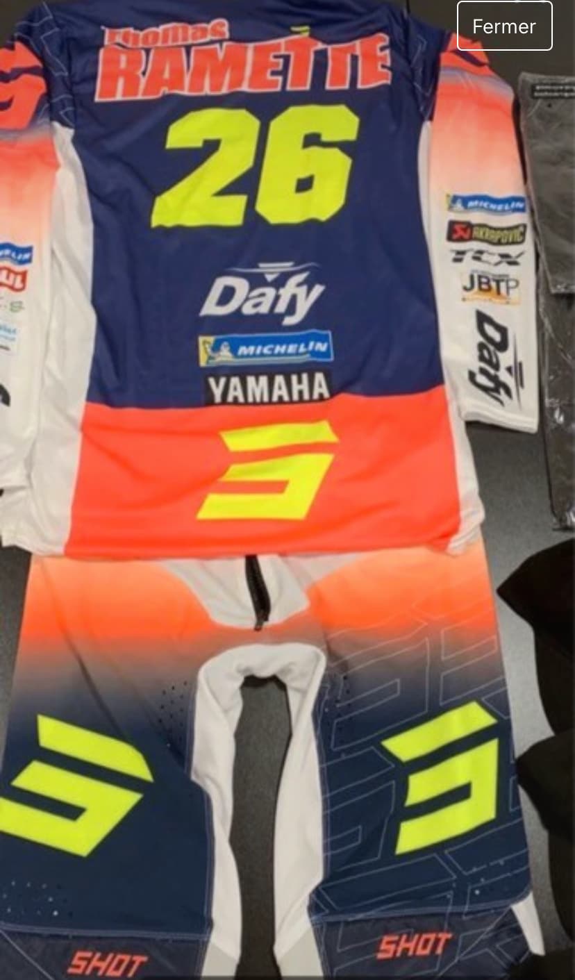 Tenue officielle Thomas Ramette
