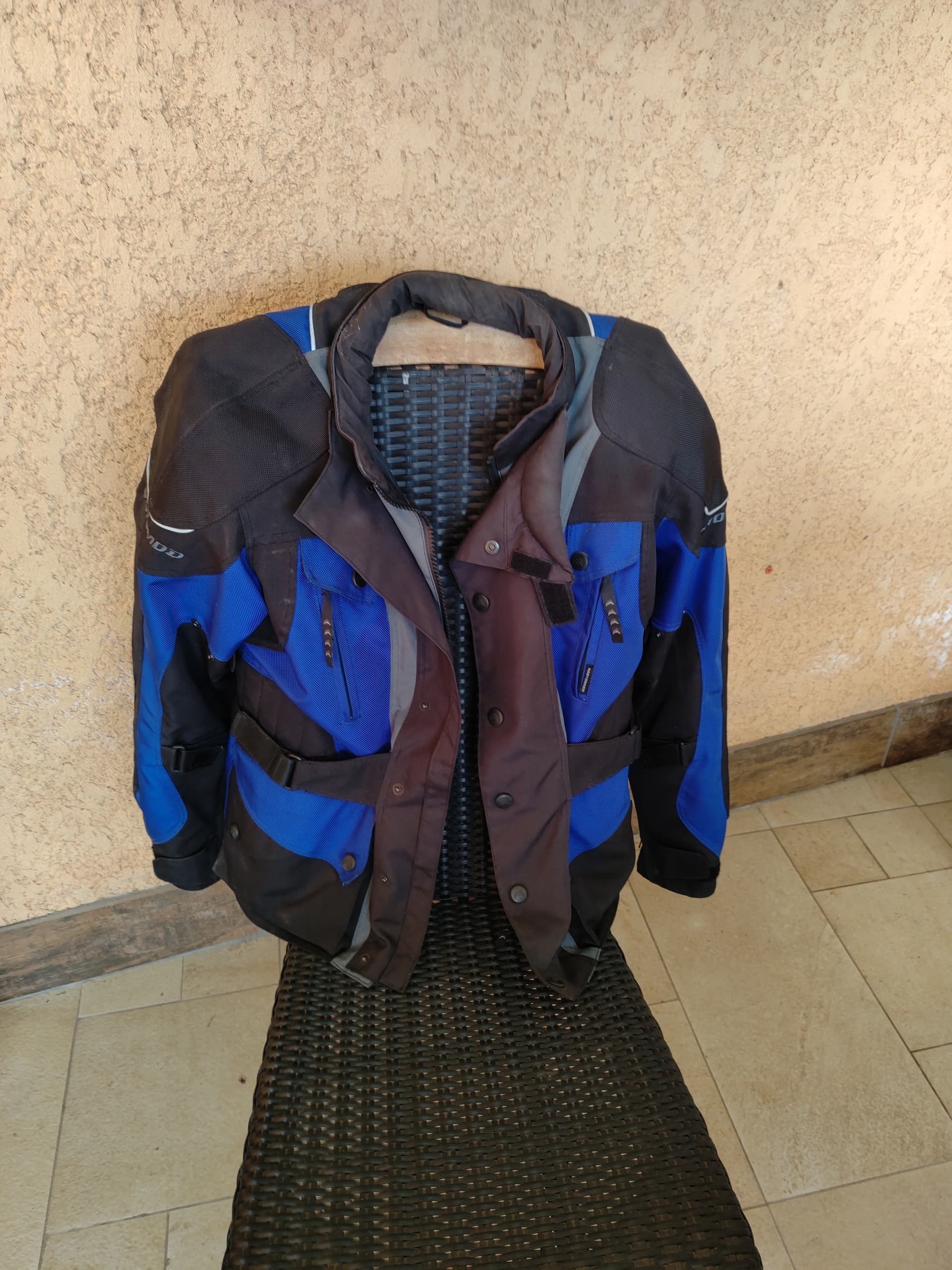 Veste moto femme