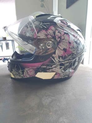Casque moto HJC IS-17 BARBWIRE — photo 2/4