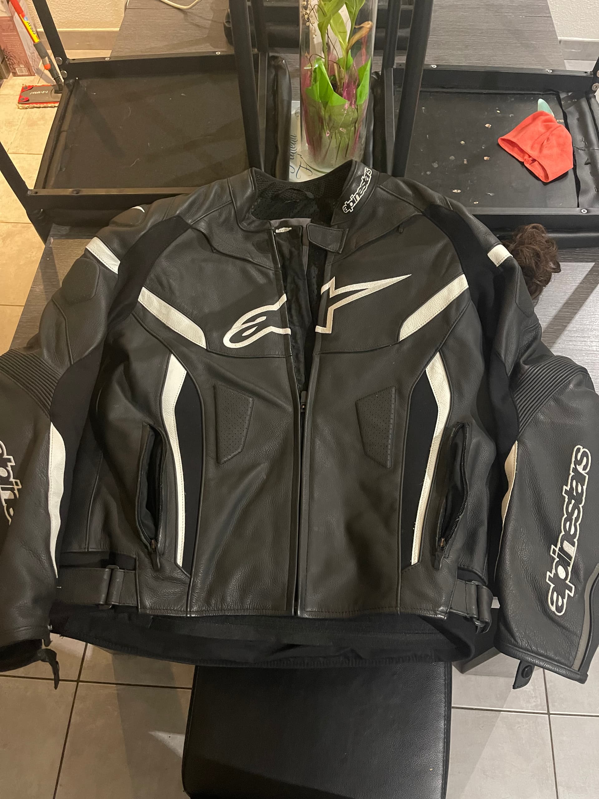 Blouson cuir alpine star — photo 4/5