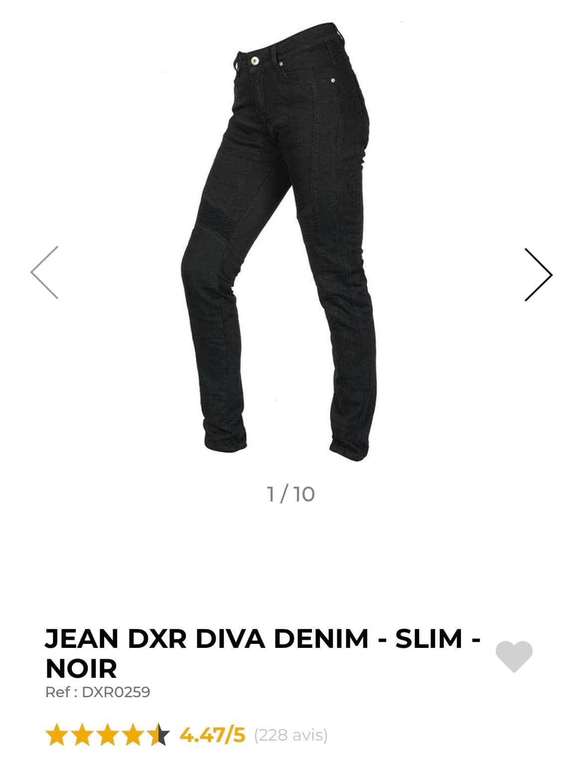 Jeans moto — photo 3/4
