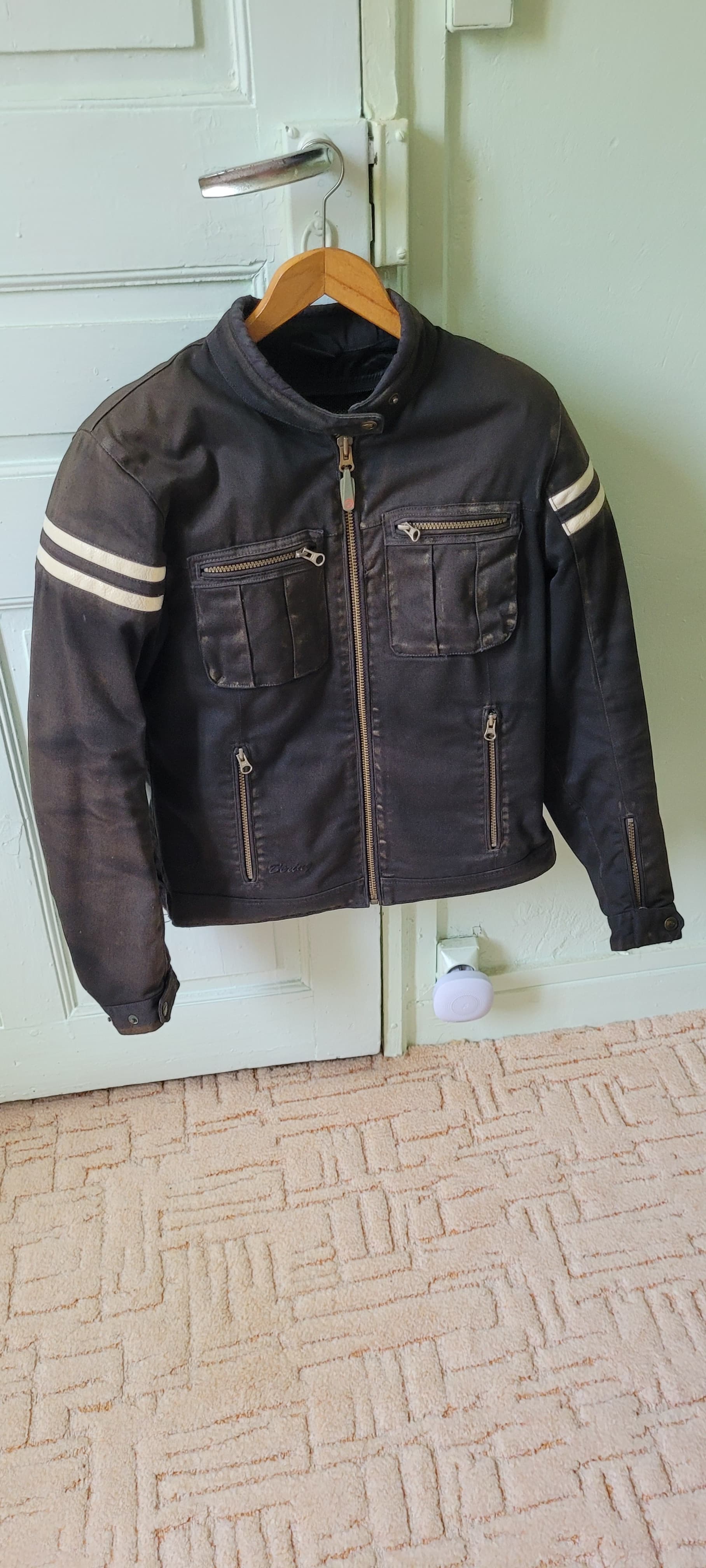 Blouson moto Bering femme T40, joe bar team