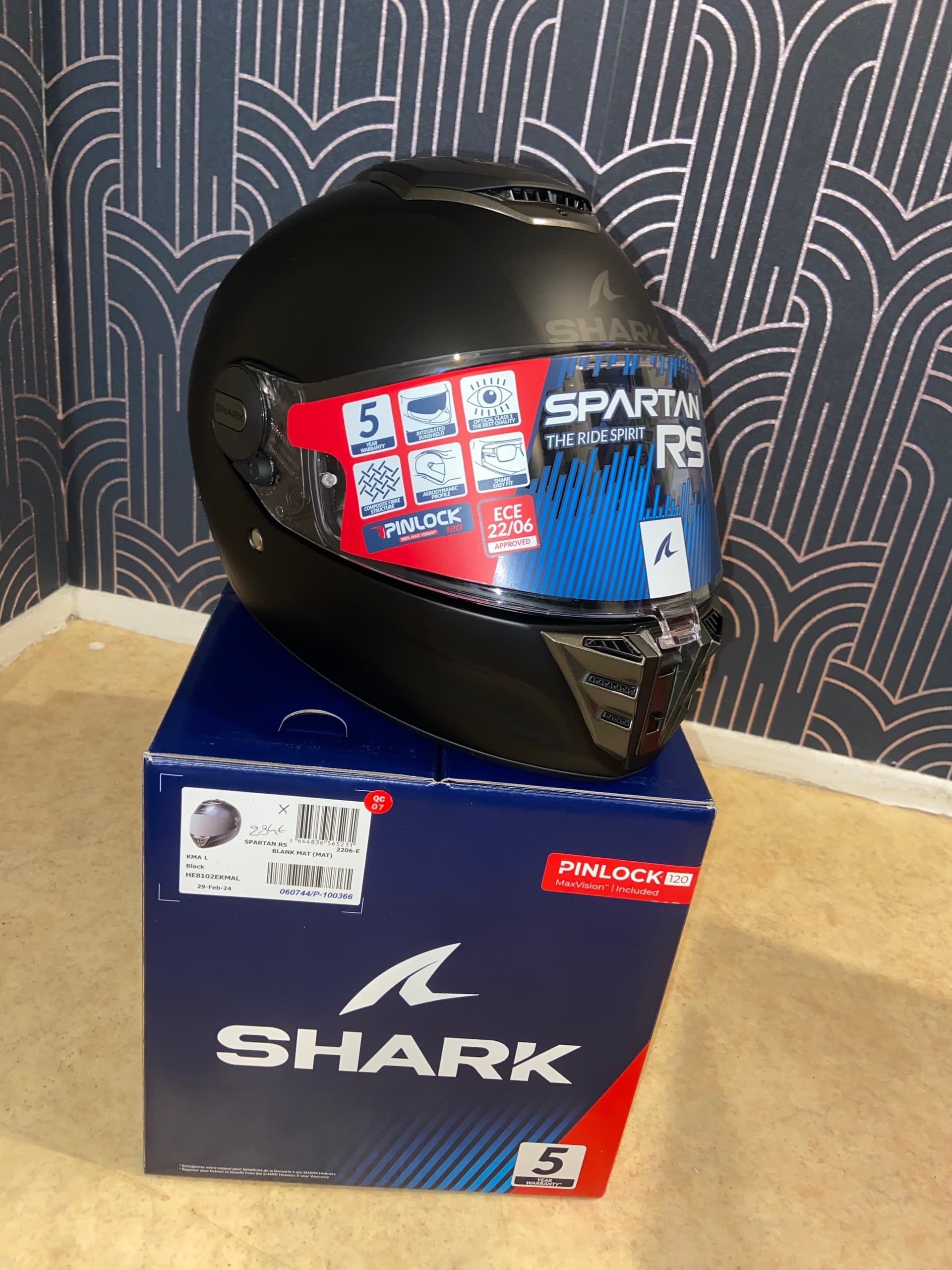 Casque moto shark
