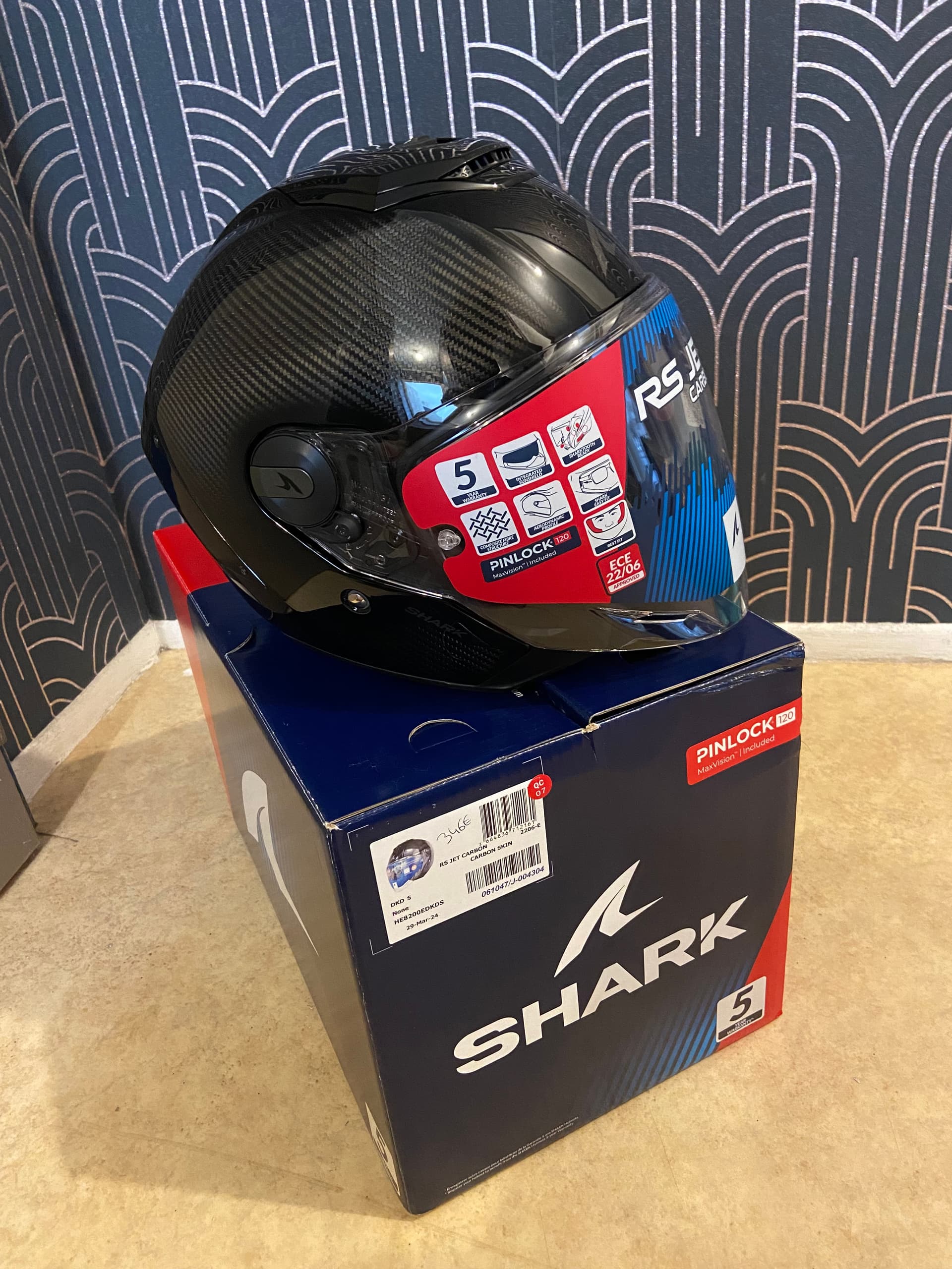 Casque moto shark