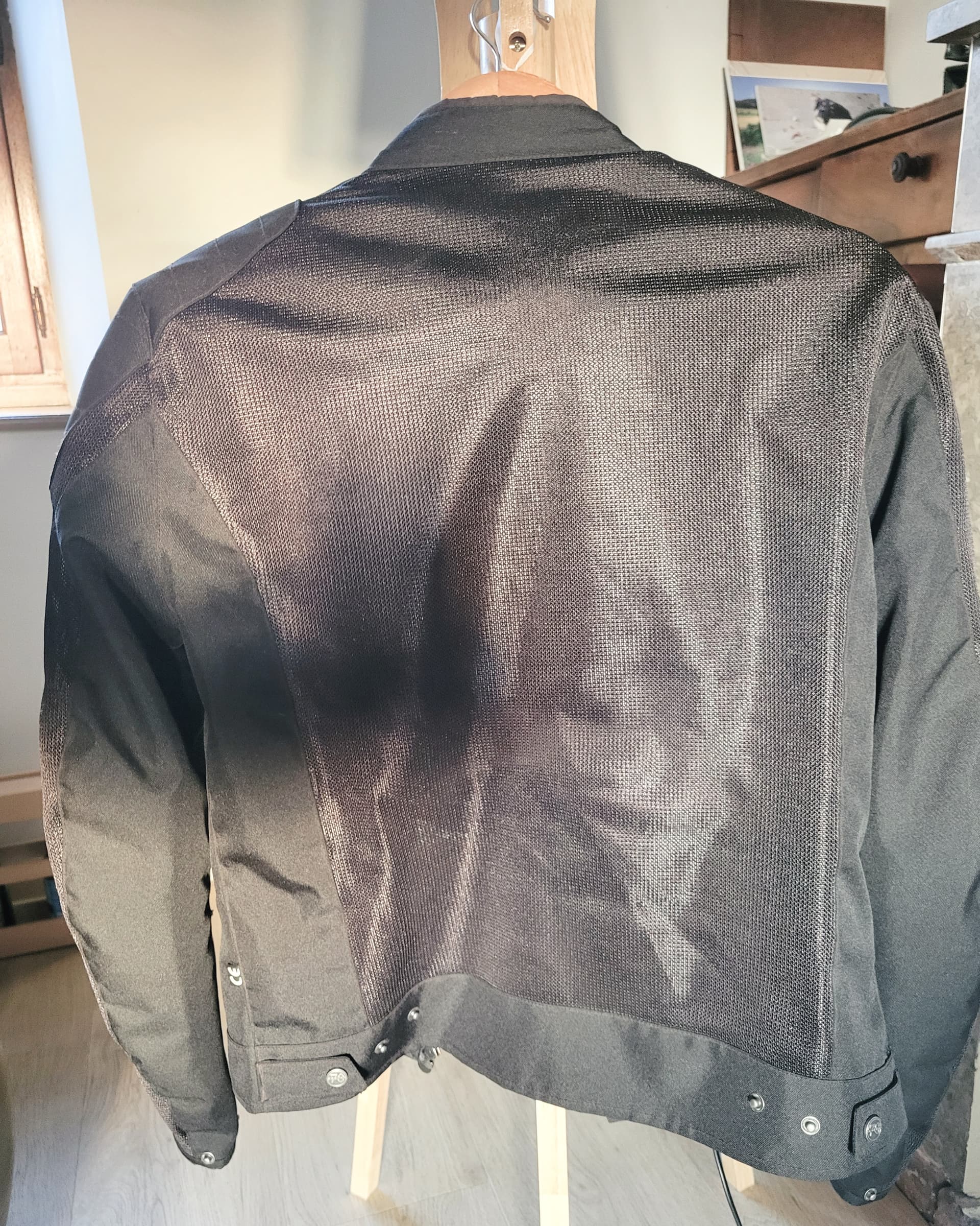 Blouson moto homme été