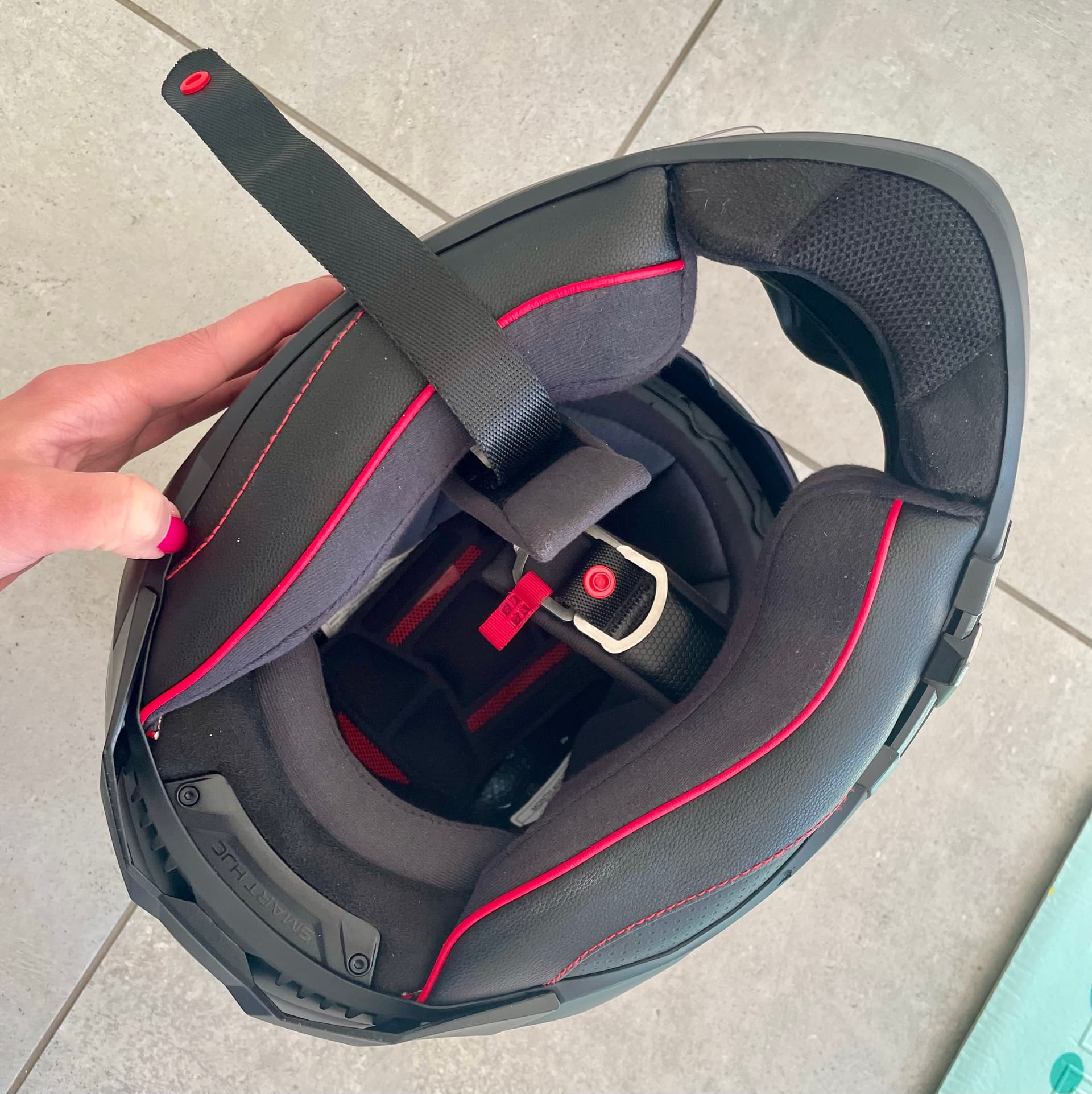 Casque HJC Moto Integral F70 Feron MC1SF — photo 4/5