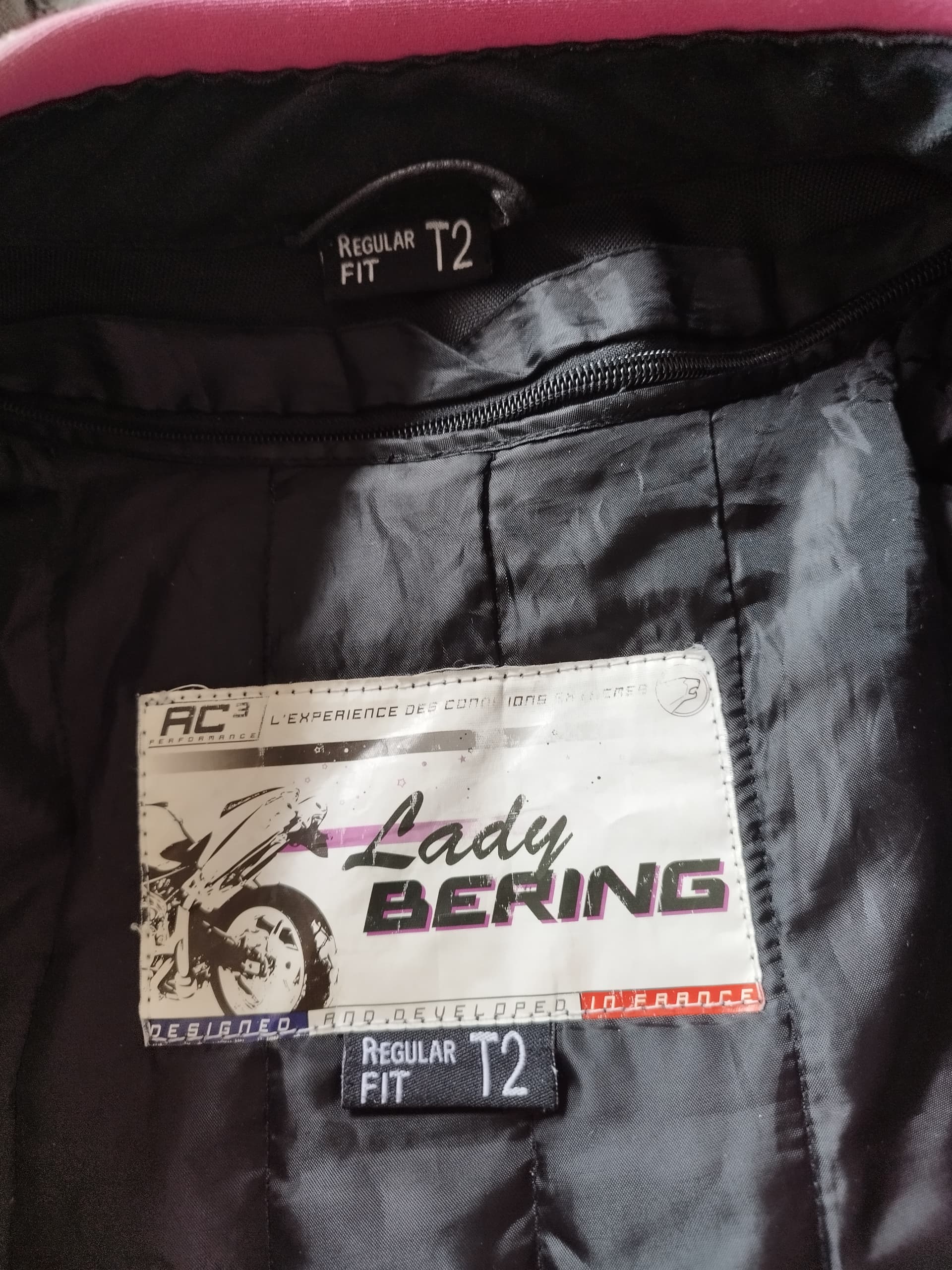 Blouson en cuir Bering Lady Gangsta T2 — photo 4/7