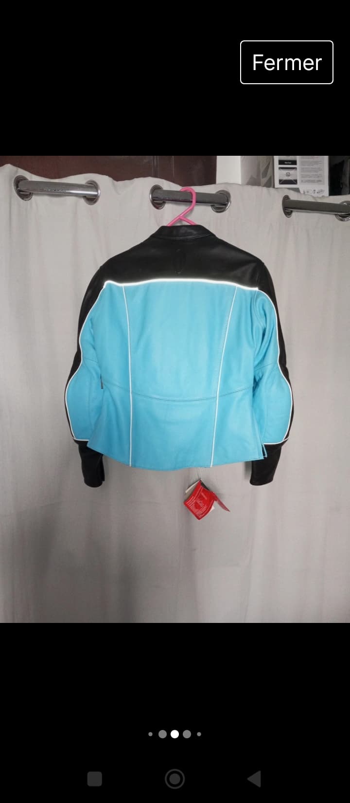 Blouson cuir neuf bradée femme taille 40/L — photo 2/5