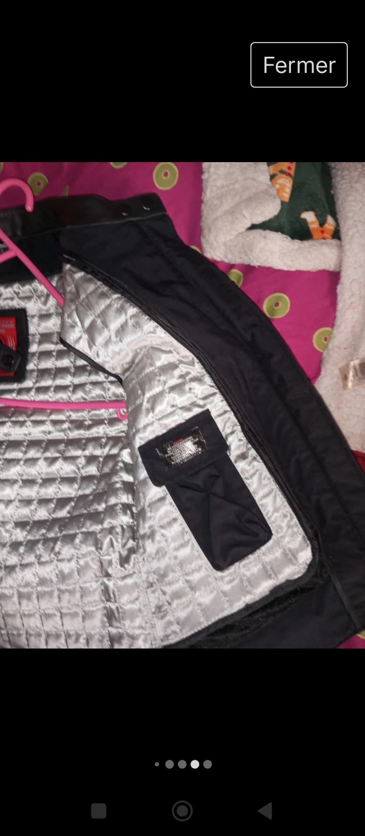 Blouson cuir neuf bradée femme taille 40/L — photo 3/5