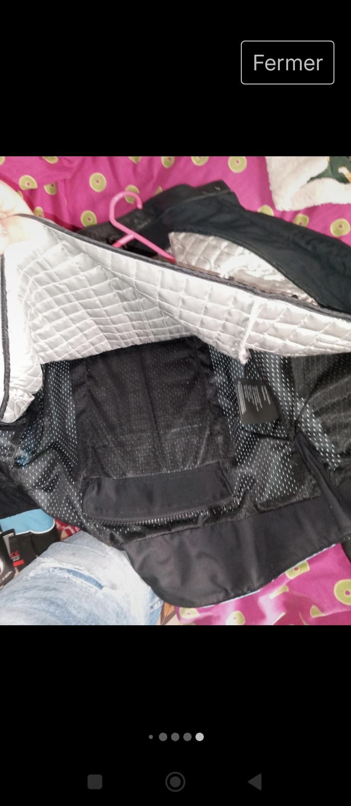 Blouson cuir neuf bradée femme taille 40/L — photo 4/5