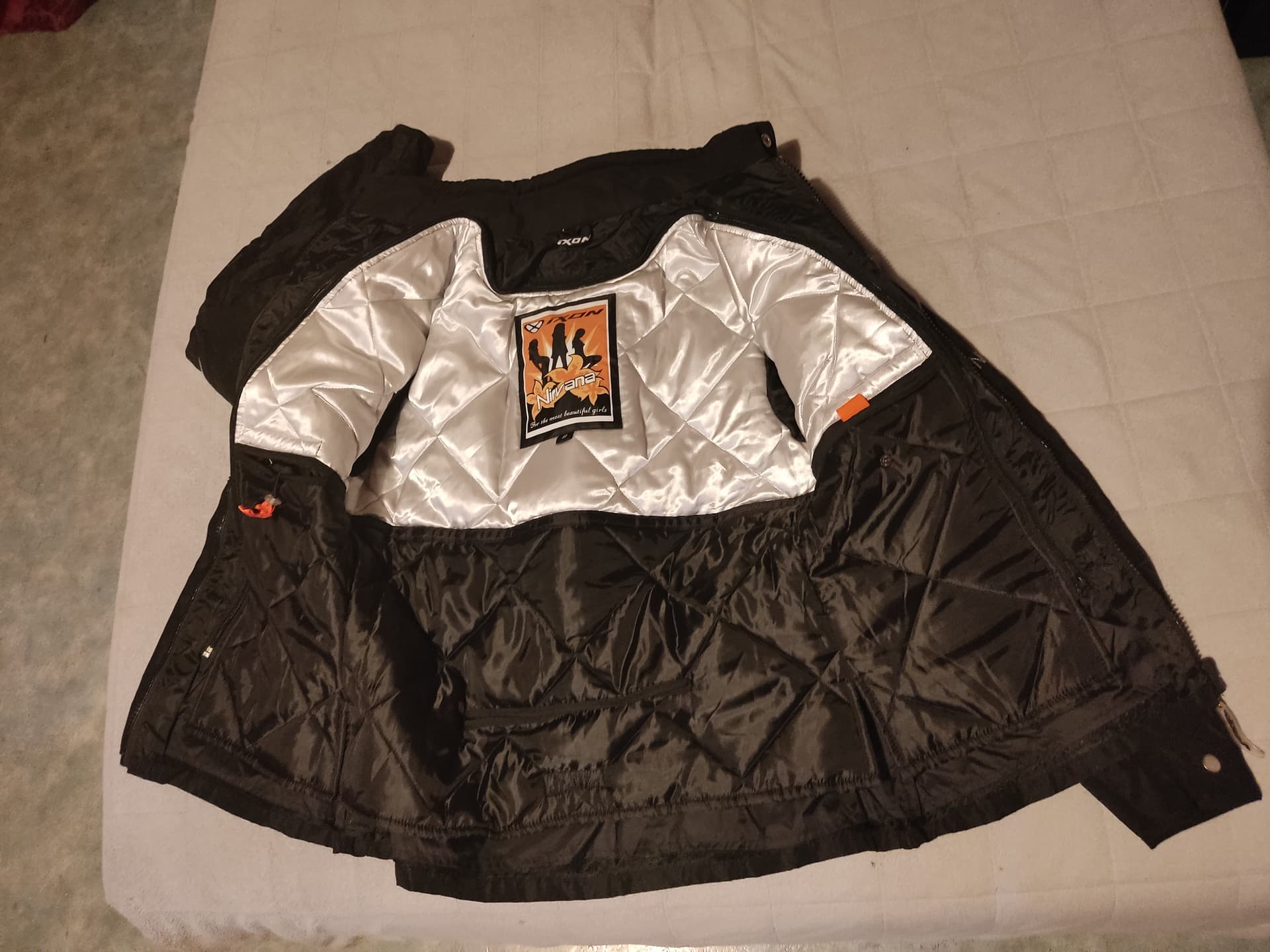 Veste coup vent de moto