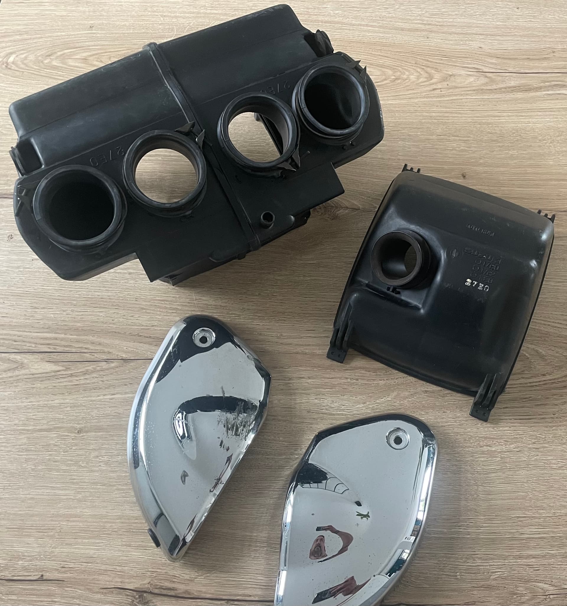 Boîte à air + écopes de 1200 bandit
