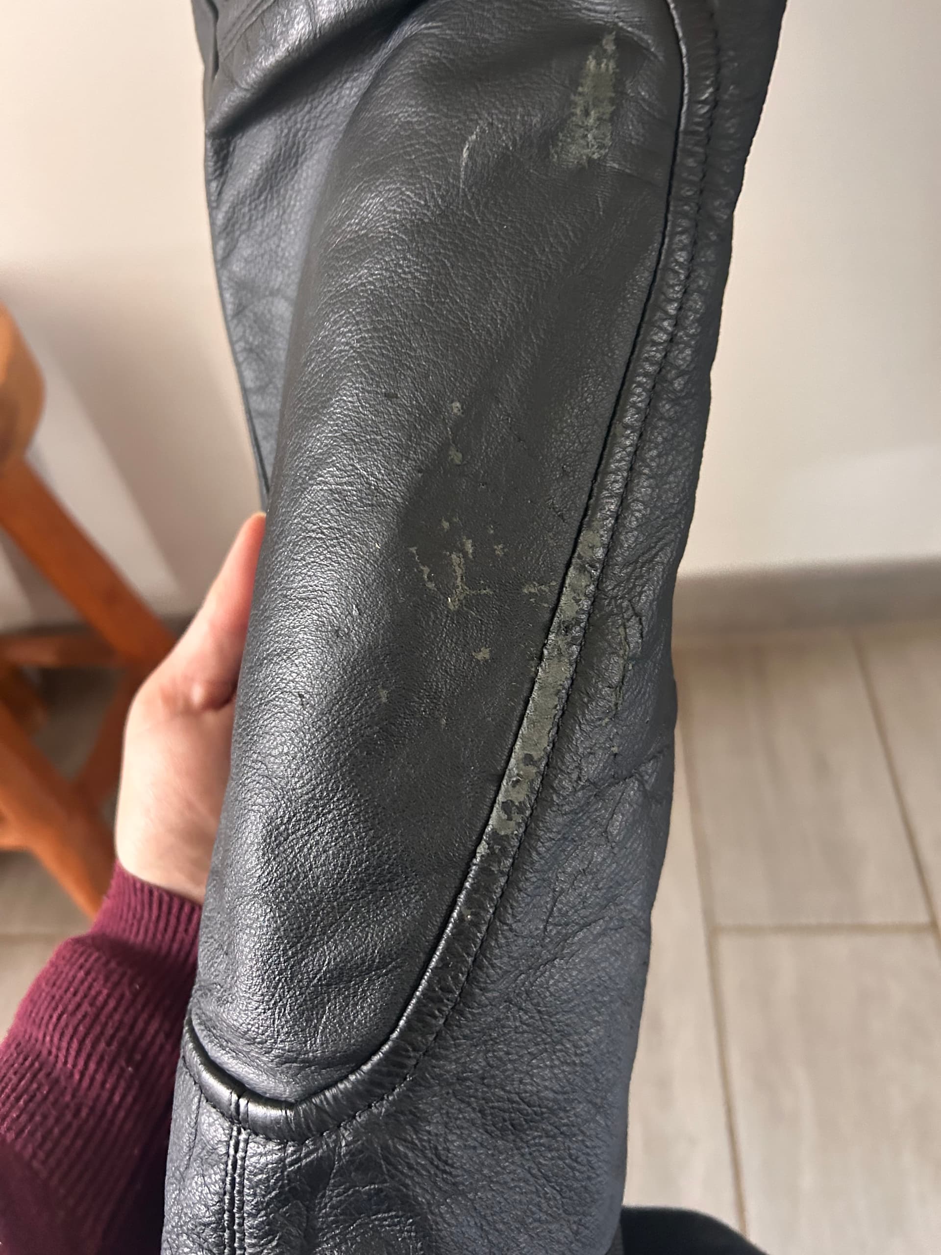 Pantalon cuir — photo 4/4
