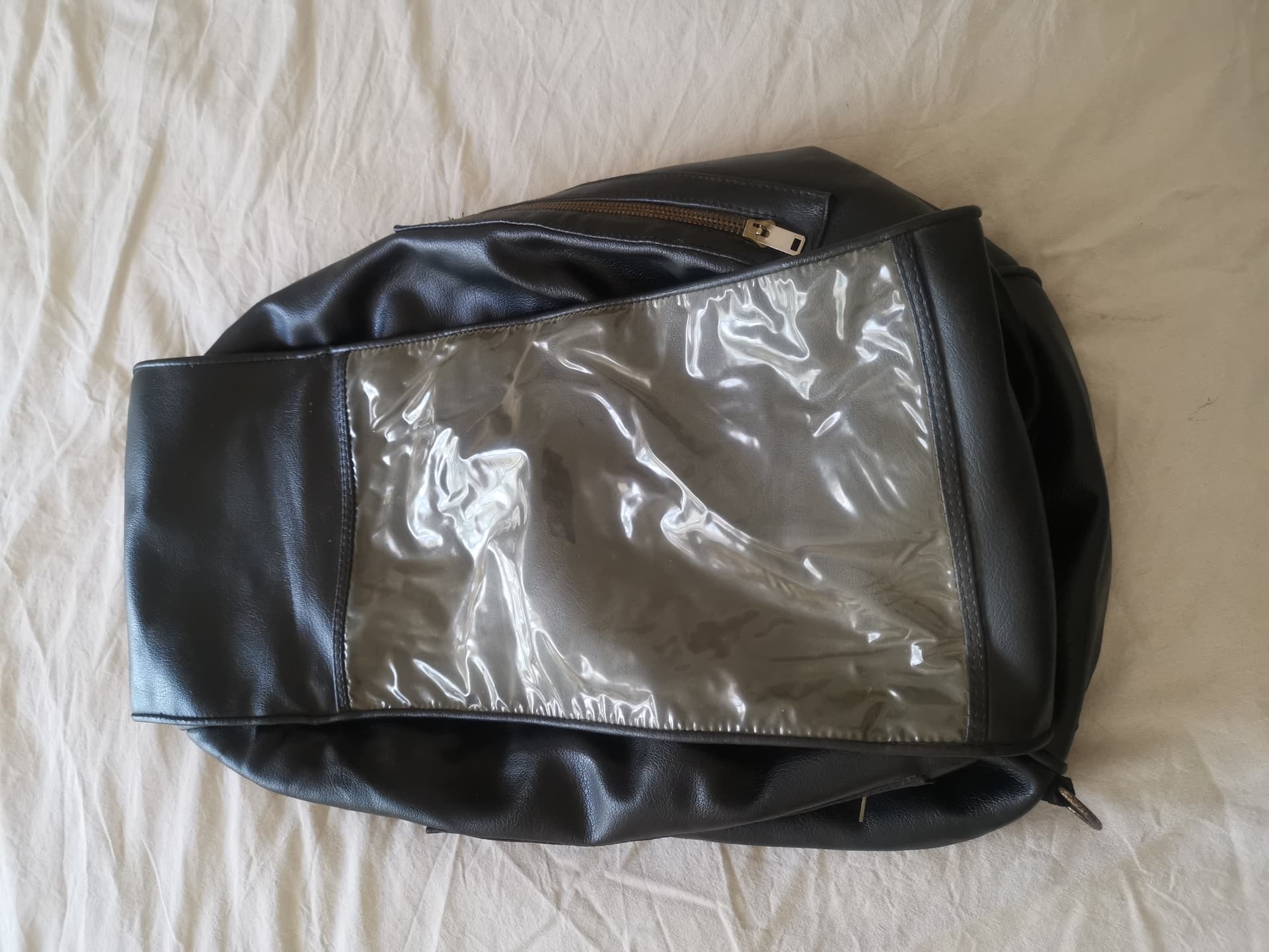 Sacoche moto cuir — photo 2/5