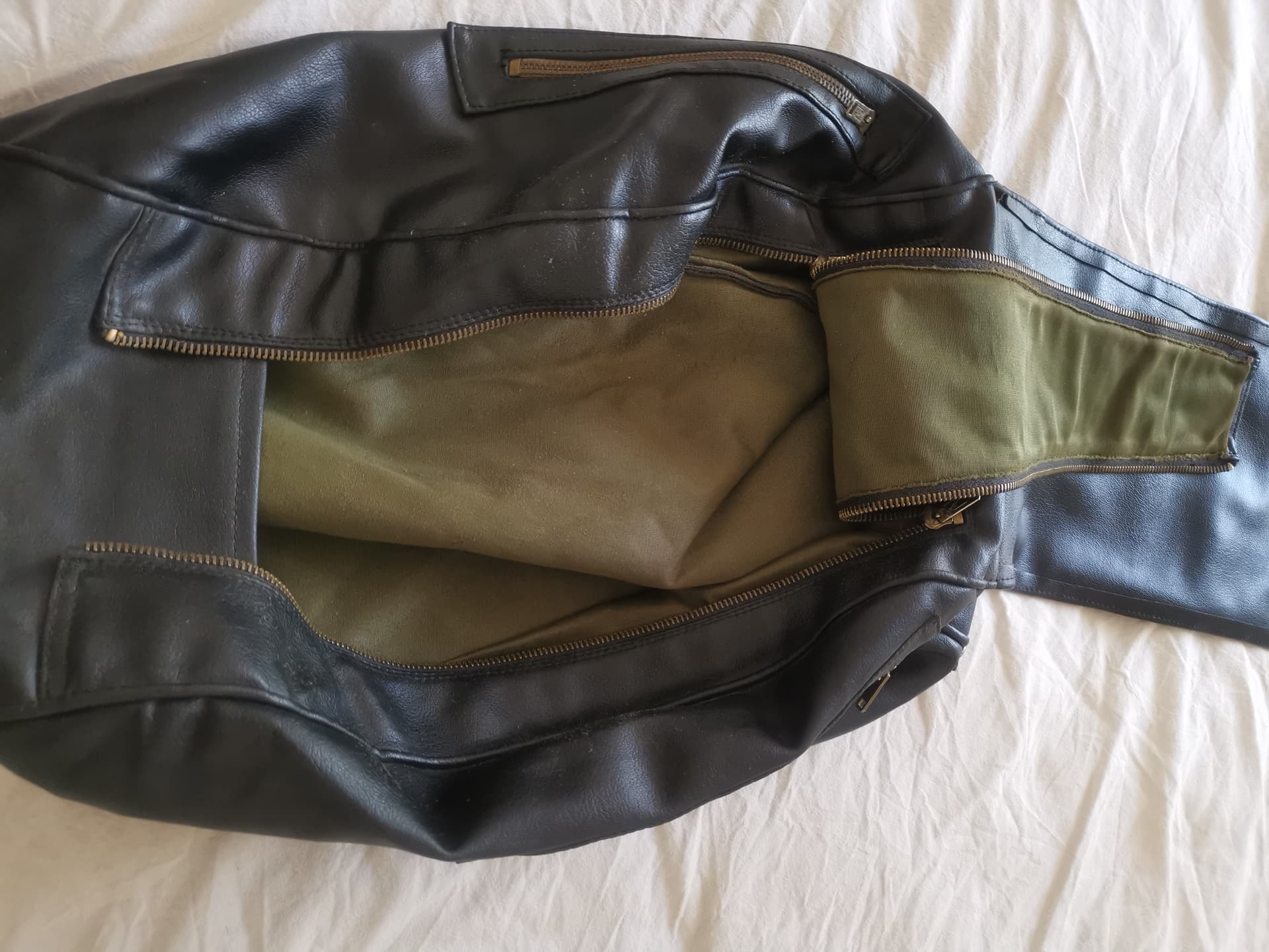 Sacoche moto cuir — photo 4/5