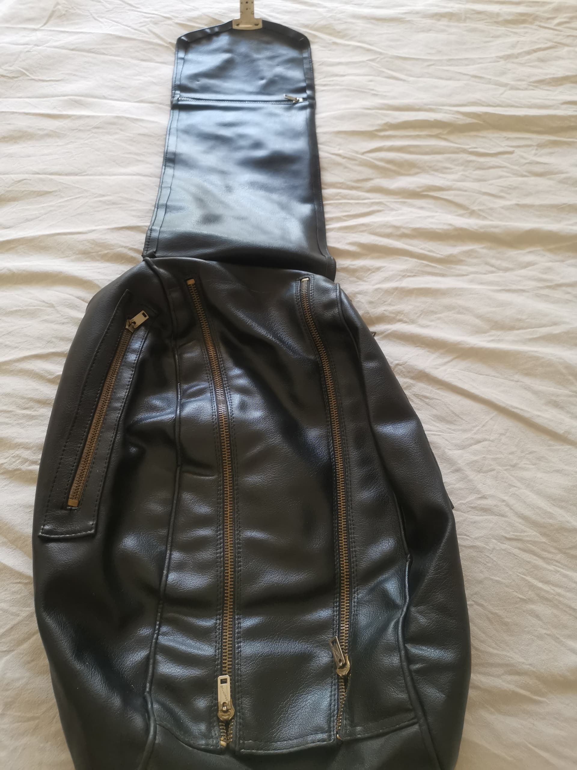 Sacoche moto cuir — photo 5/5