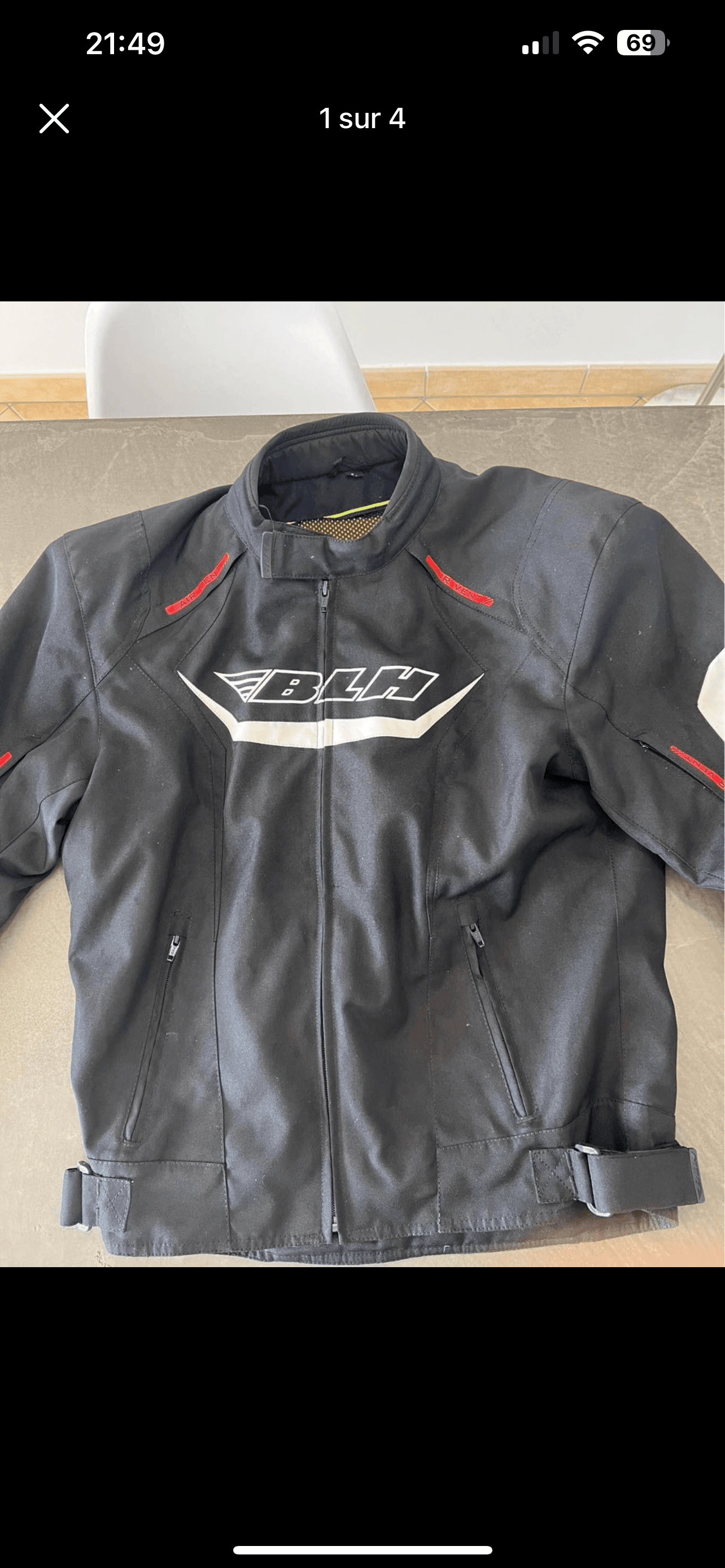 Veste moto BLH — photo 1/4