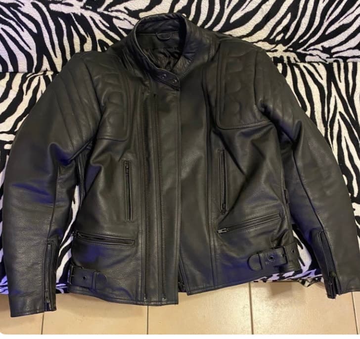 Blouson moto cuir