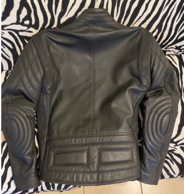 Blouson moto cuir — photo 2/3
