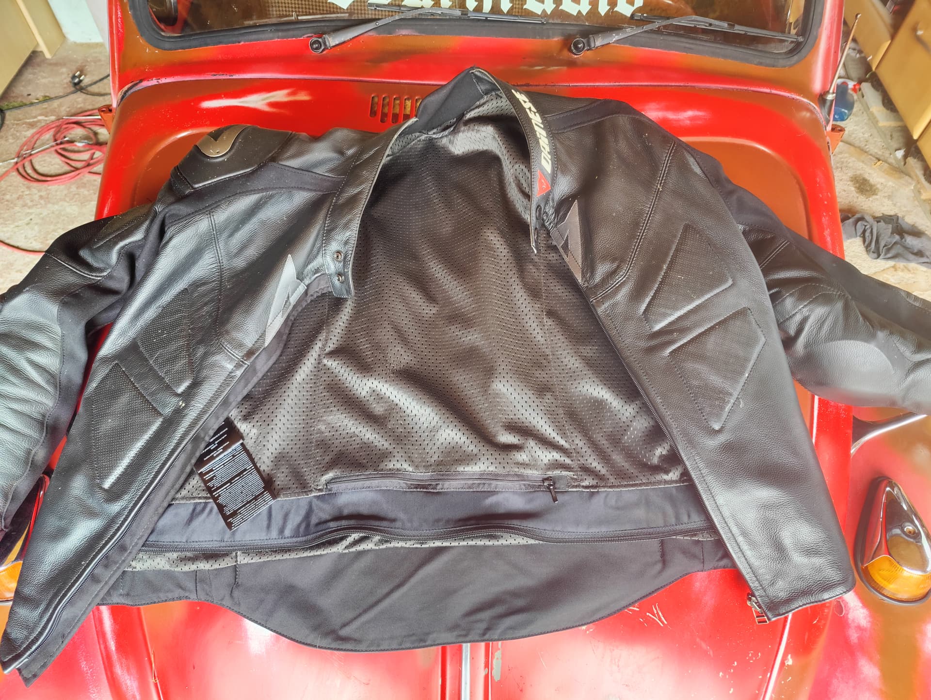 Veste cuir Dainese avro c2 T56 — photo 3/4