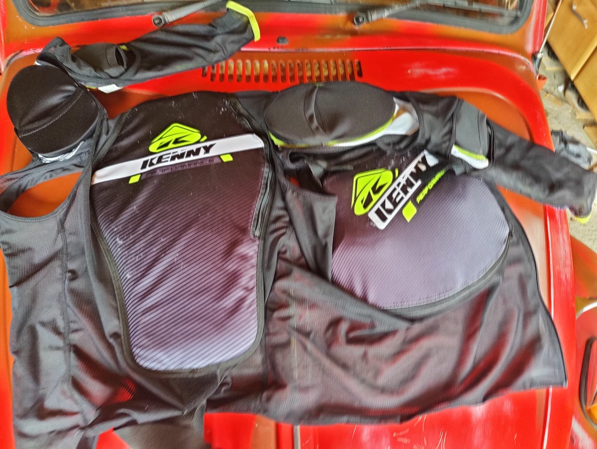GILET KENNY PERFORMANCE PLUS NOIR/JAUNE T XXL — photo 2/3